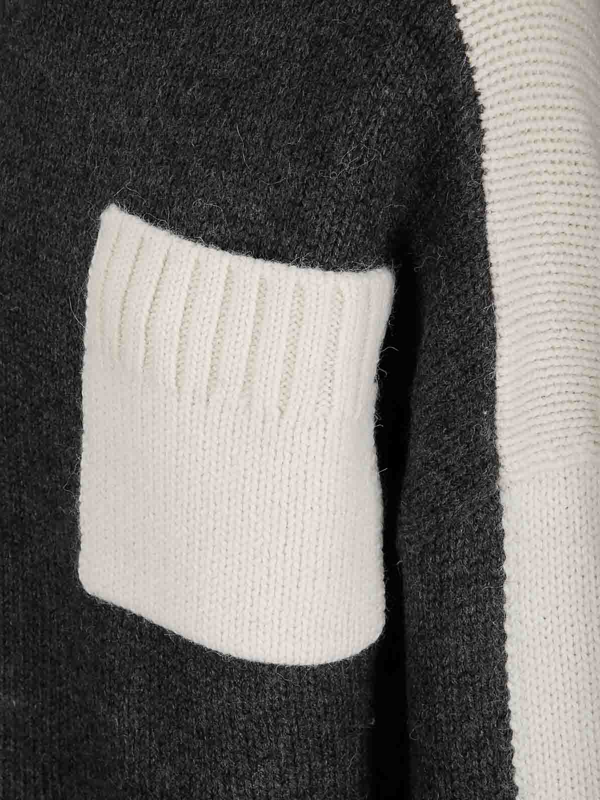 Two Tone Patch Pocket Jumper KW1402YN0367929 (JW Anderson / ニット・セーター・カーディガン ) | JW Anderson (ジェイダブリュー アンダーソン)(2)