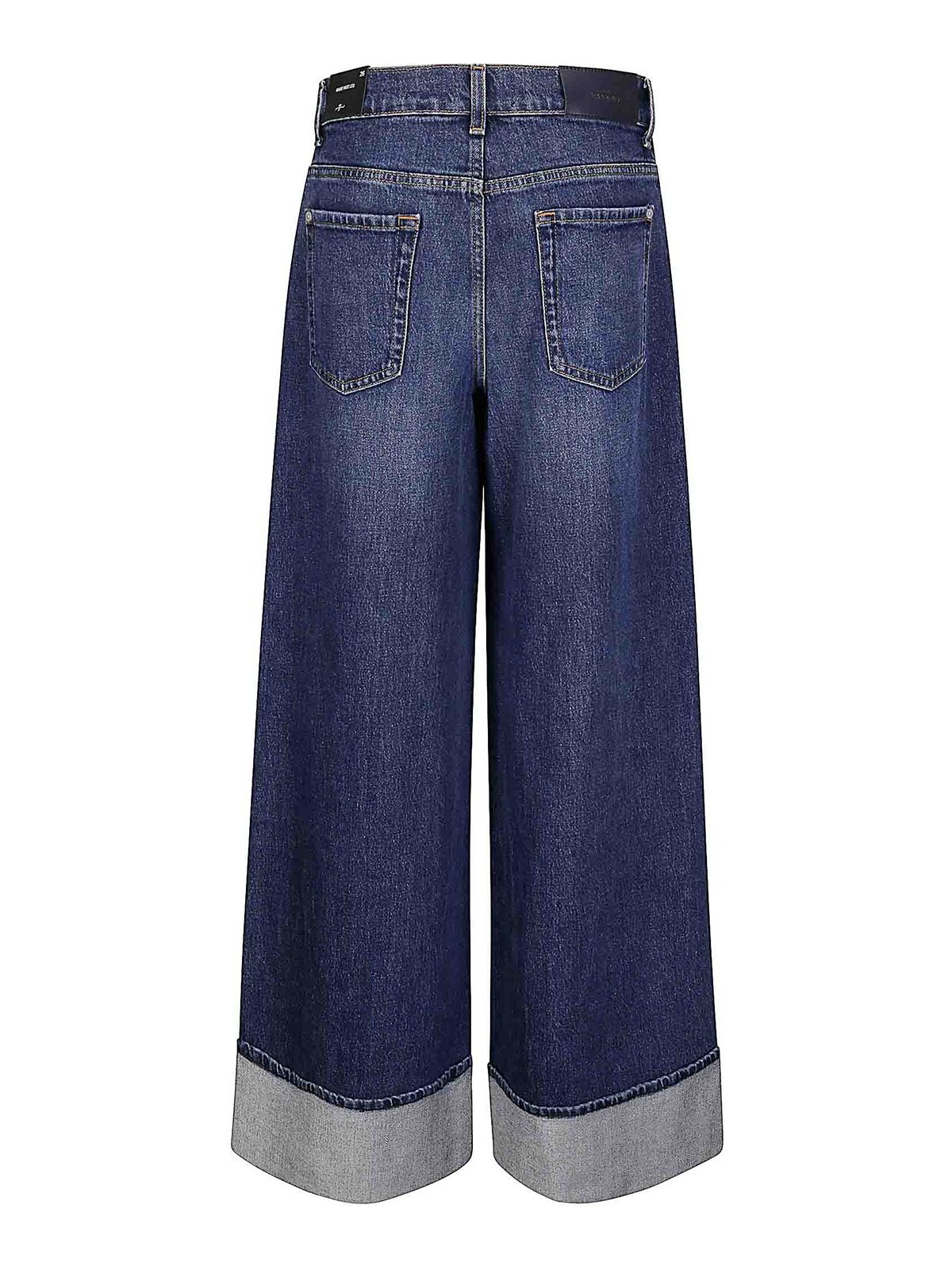 Marie Wide Leg Radar With Wide Cuff 7UL60C10U71BM (7 for all mankind / ジーンズ ) | 7 for all mankind (セブンフォーオールマンカインド)(1)