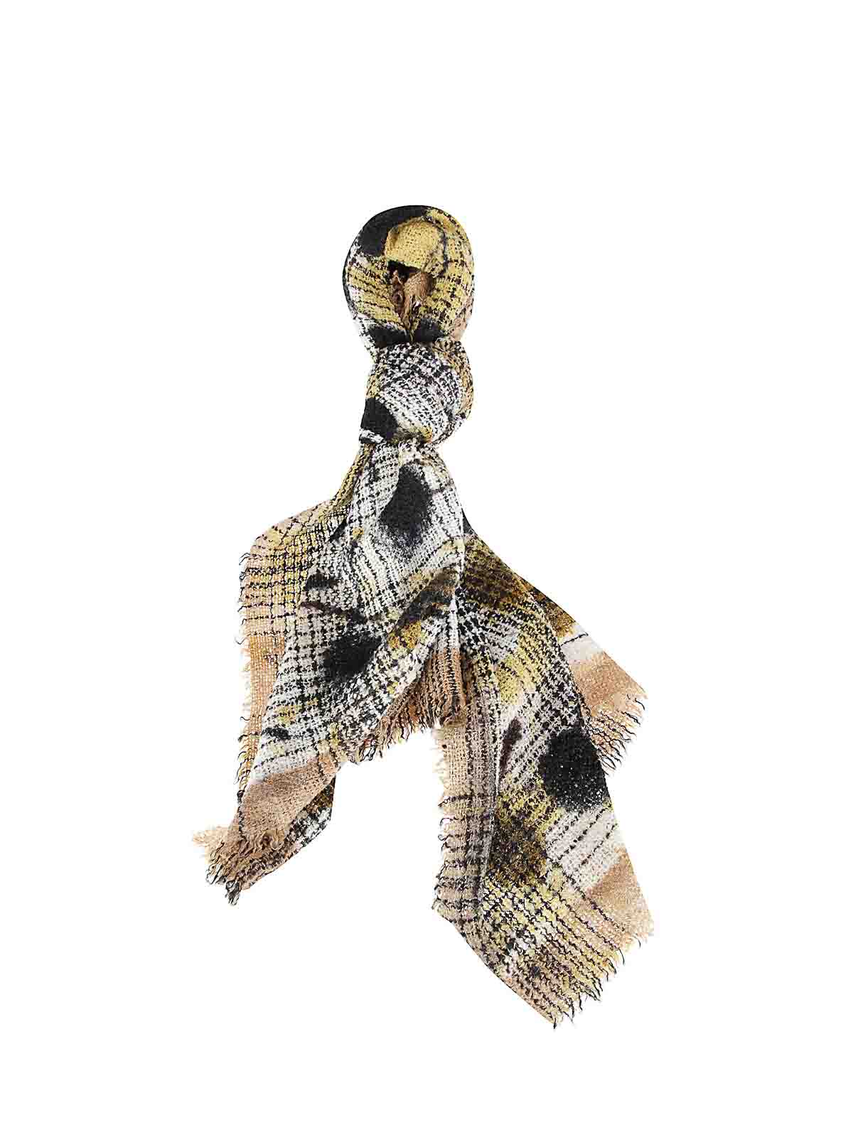 Oversized hand-painted scarf I26202797330 (Faliero Sarti / スカーフ・マフラー ) | Faliero Sarti (ファリエロ サルティ)(1)