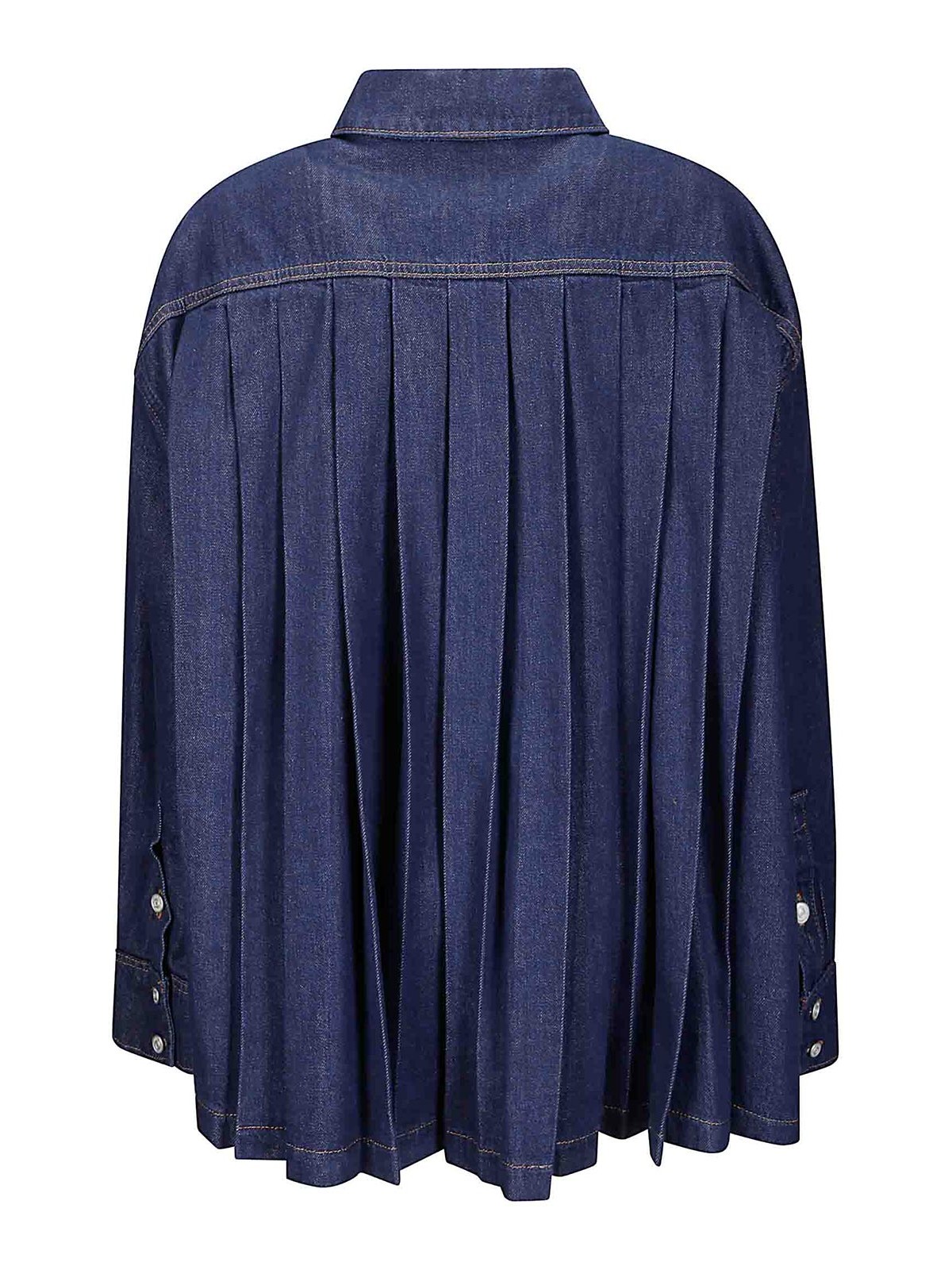 Pleated Overshirt Franklin 7UZ10555U71NX (7 for all mankind / シャツ・ブラウス ) | 7 for all mankind (セブンフォーオールマンカインド)(1)