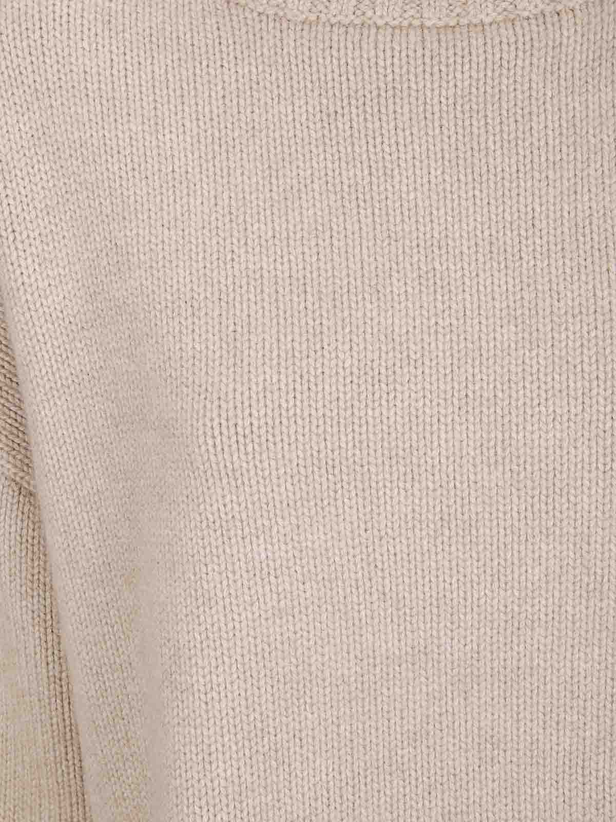 Oversized wool sweater 43403901TU01OAT (extreme cashmere / ニット・セーター・カーディガン ) | extreme cashmere (エクストリーム カシミヤ)(2)