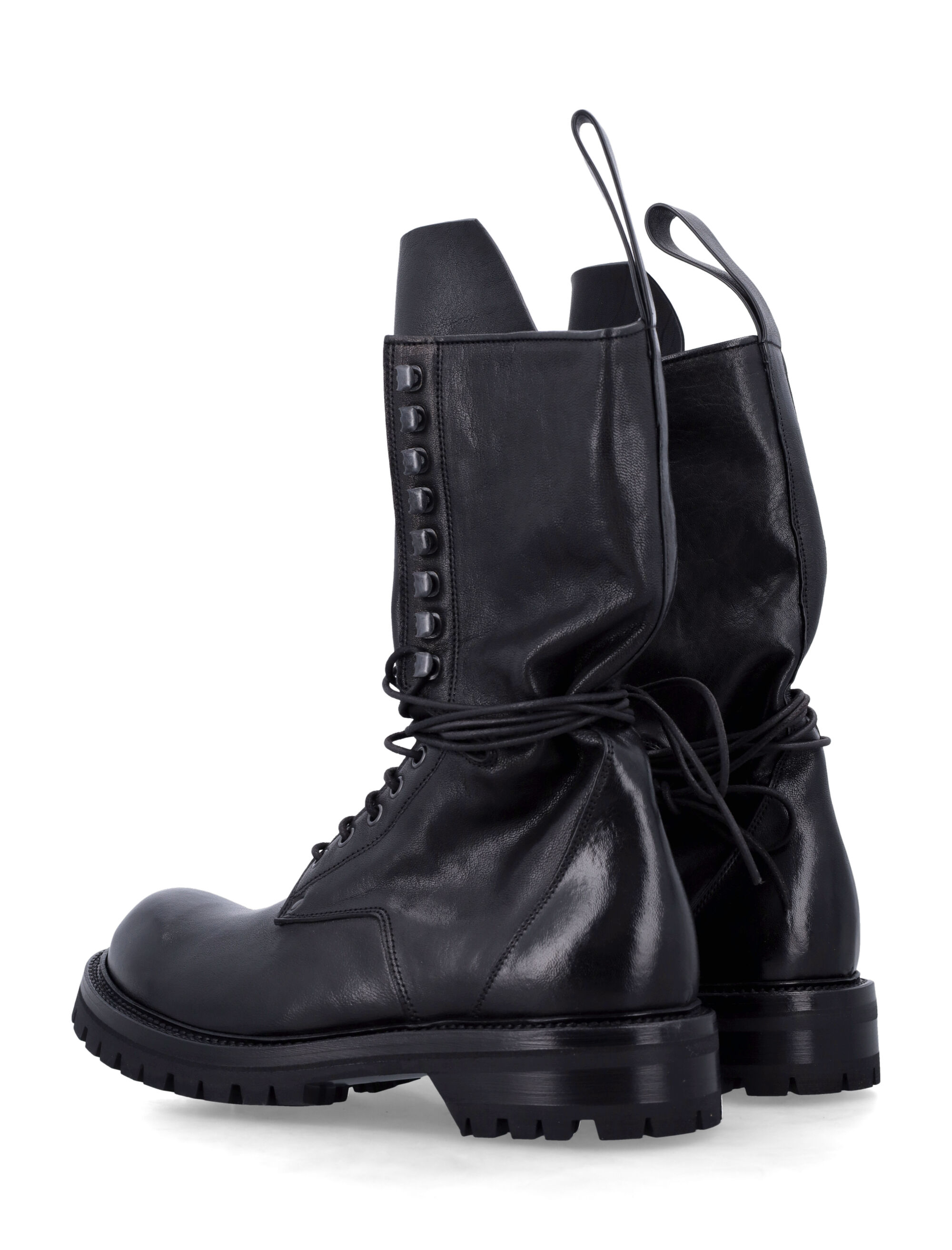 Rick Owens Flat shoes Black RU02E1856LGY09 (Rick Owens / ブーツ ) | Rick Owens (リック オウエンス)(3)