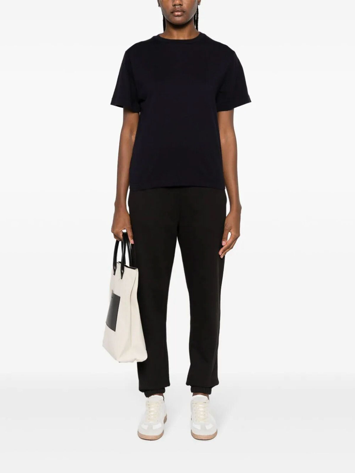 Crew neck short CUBANAVY (extreme cashmere / Tシャツ・カットソー ) | extreme cashmere (エクストリーム カシミヤ)(2)