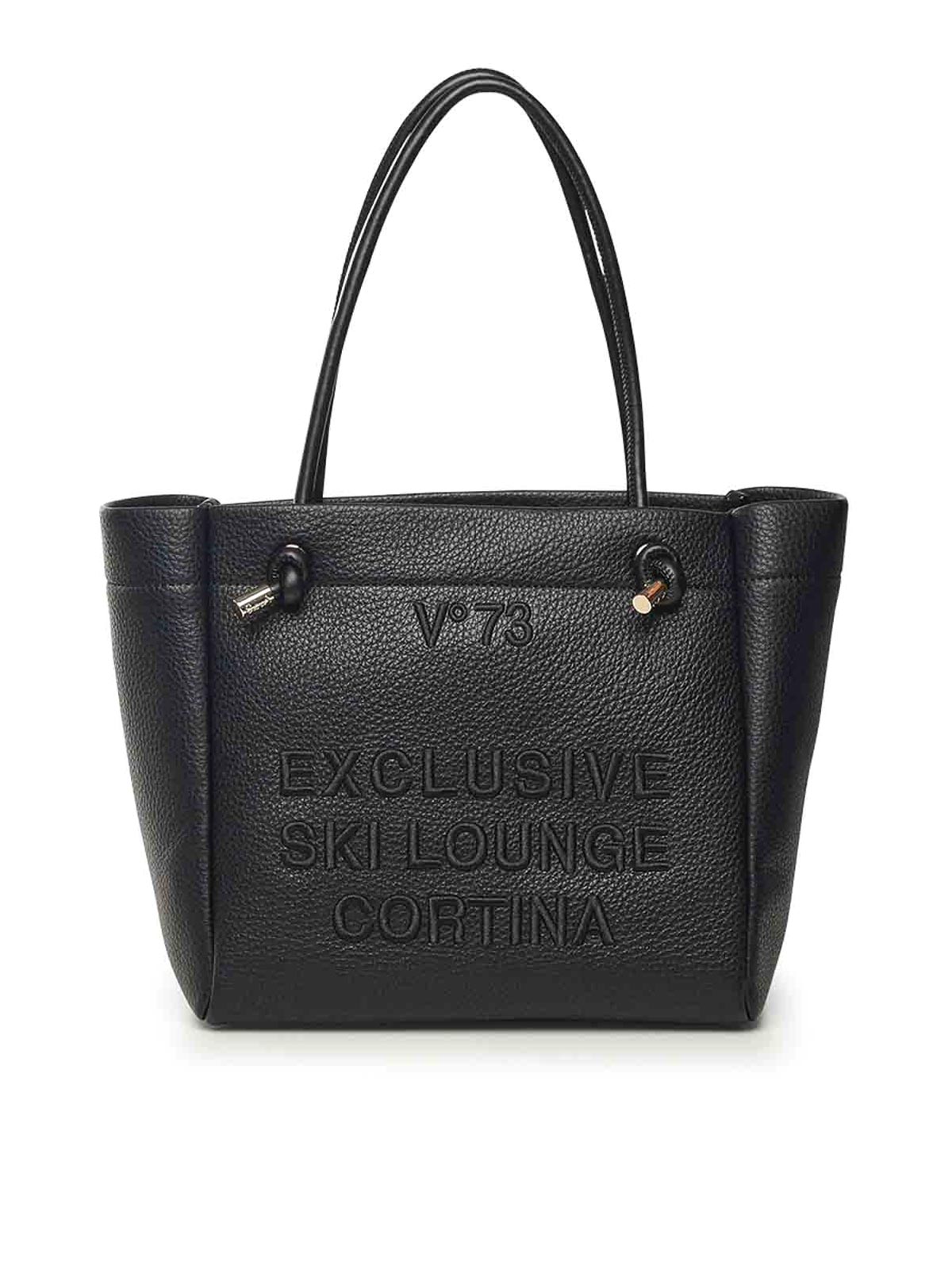 Cortina Shopping Bag 73BS9FG02CORTINANERO (V°73 / トートバッグ ) | V°73 (ヴィ セッタンタトレ)