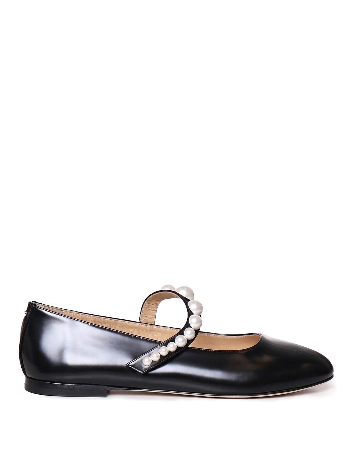 Shiny Calfskin Ballet Flats S0737010SPAB02 (MACH & MACH / フラットシューズ ) | MACH & MACH (マッハ&マッハ)