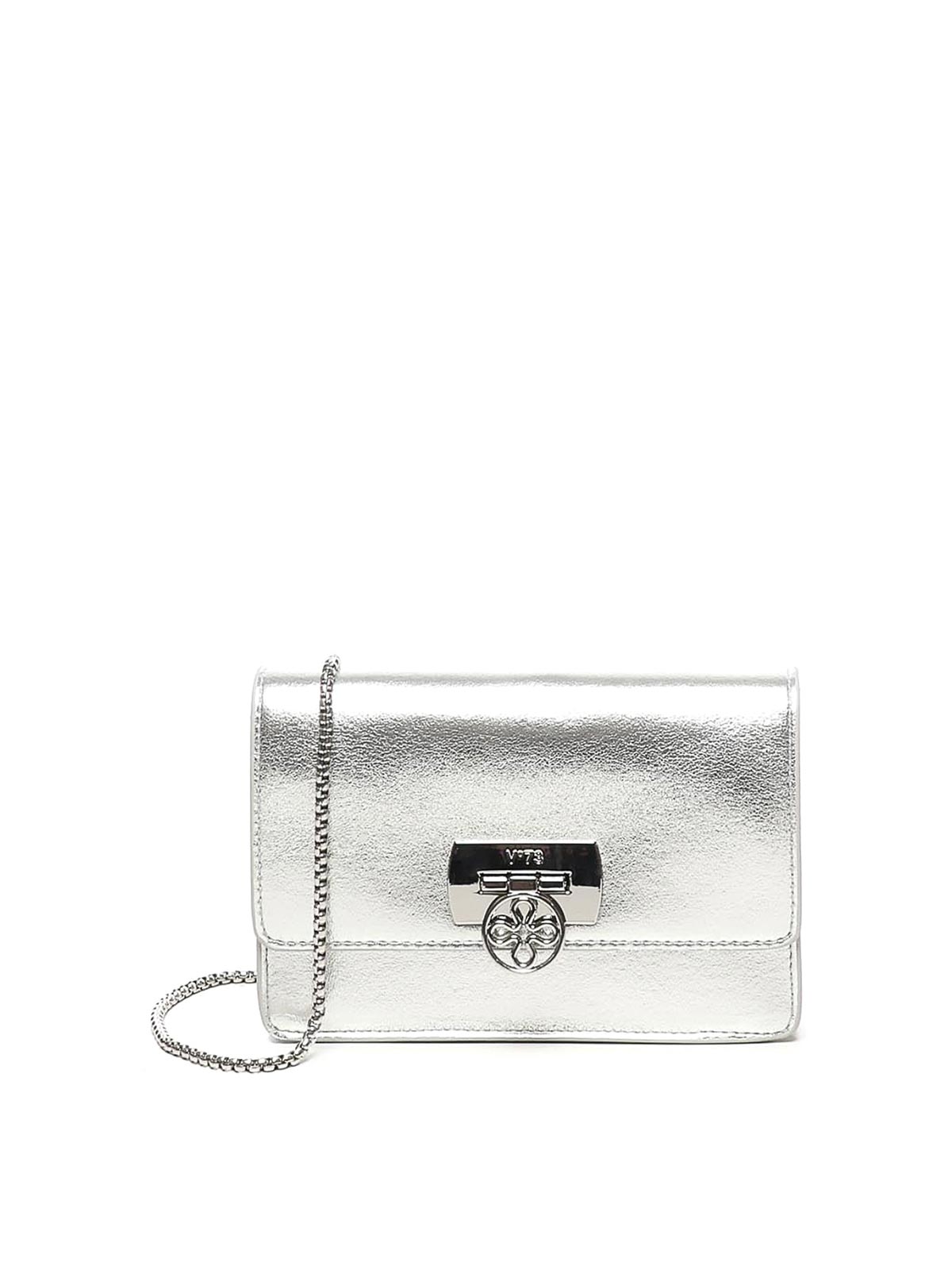 Party Bag With Logo 73BS9F002METPARTYARGENTO (V°73 / ハンドバッグ・ショルダーバッグ ) | V°73 (ヴィ セッタンタトレ)