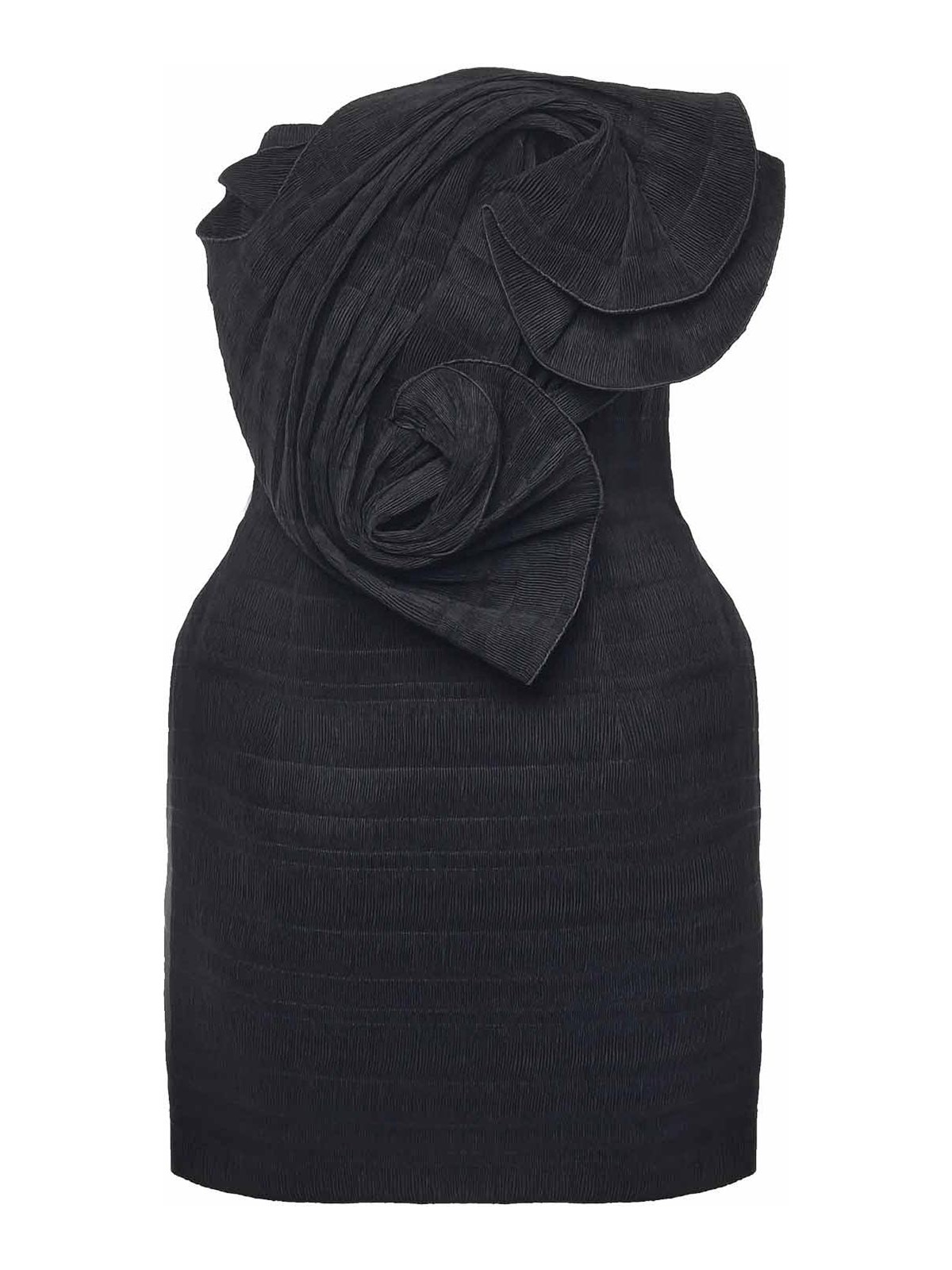 Mini Dress With Floral Applique 2799250000035 (MAGDA BUTRYM / ワンピース・ドレス・オールインワン ) | MAGDA BUTRYM (マグダブトリム)