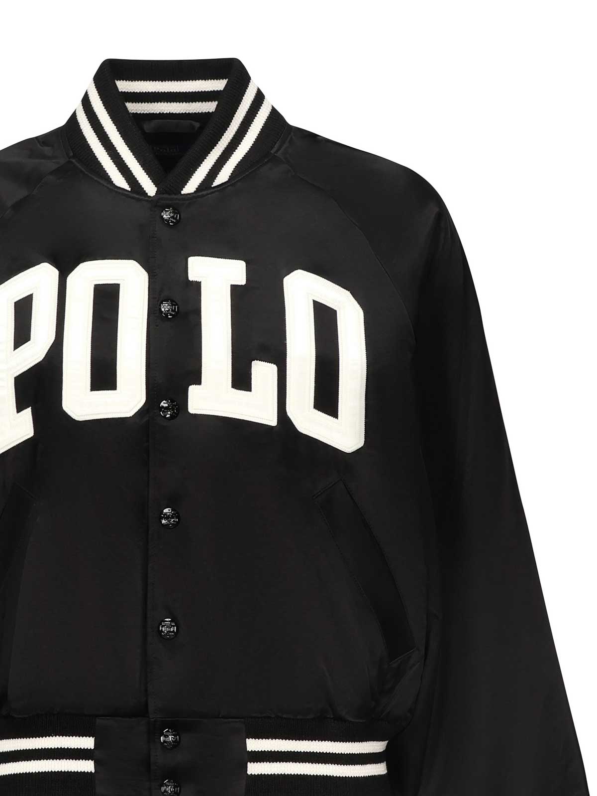 Satin Bomber Jacket With Logo 211970985001 (Polo Ralph Lauren / カジュアルジャケット ) | Polo Ralph Lauren (ポロ ラルフ ローレン)(1)