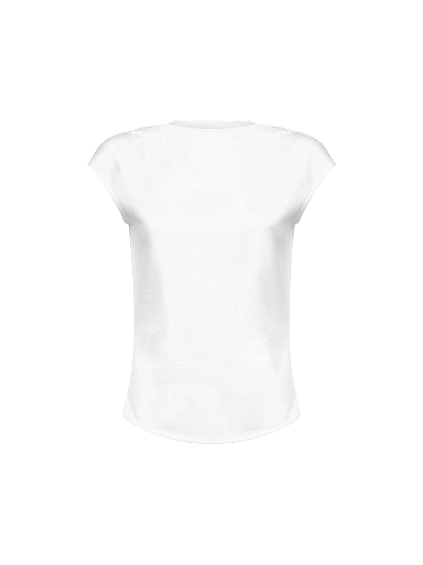 Alaia T-shirts and Polos White AA9I0021J095C000 (ALAIA / Tシャツ・カットソー ) | ALAIA (アライア)