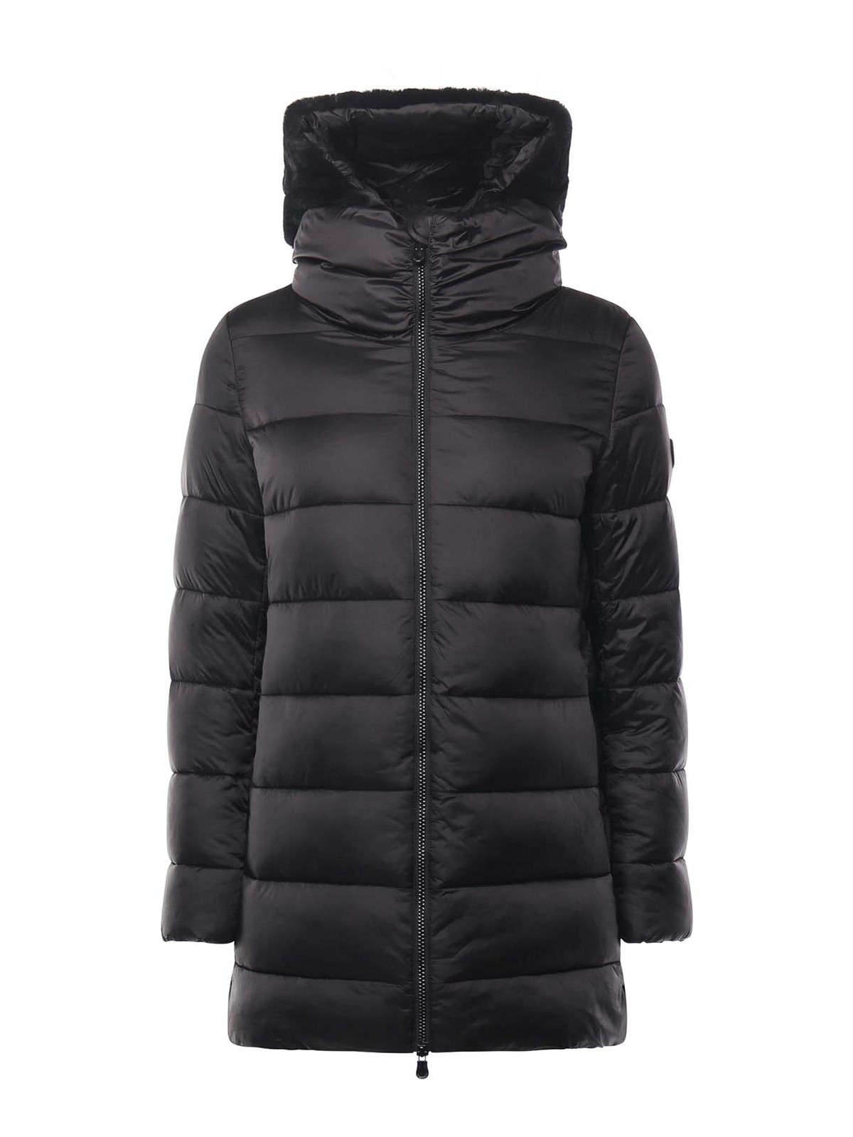 Jade Coat With High Collar D40280WJADE2110000 (SAVE THE DUCK / ダウンジャケット・コート ) | SAVE THE DUCK (セイブ ザ ダック)