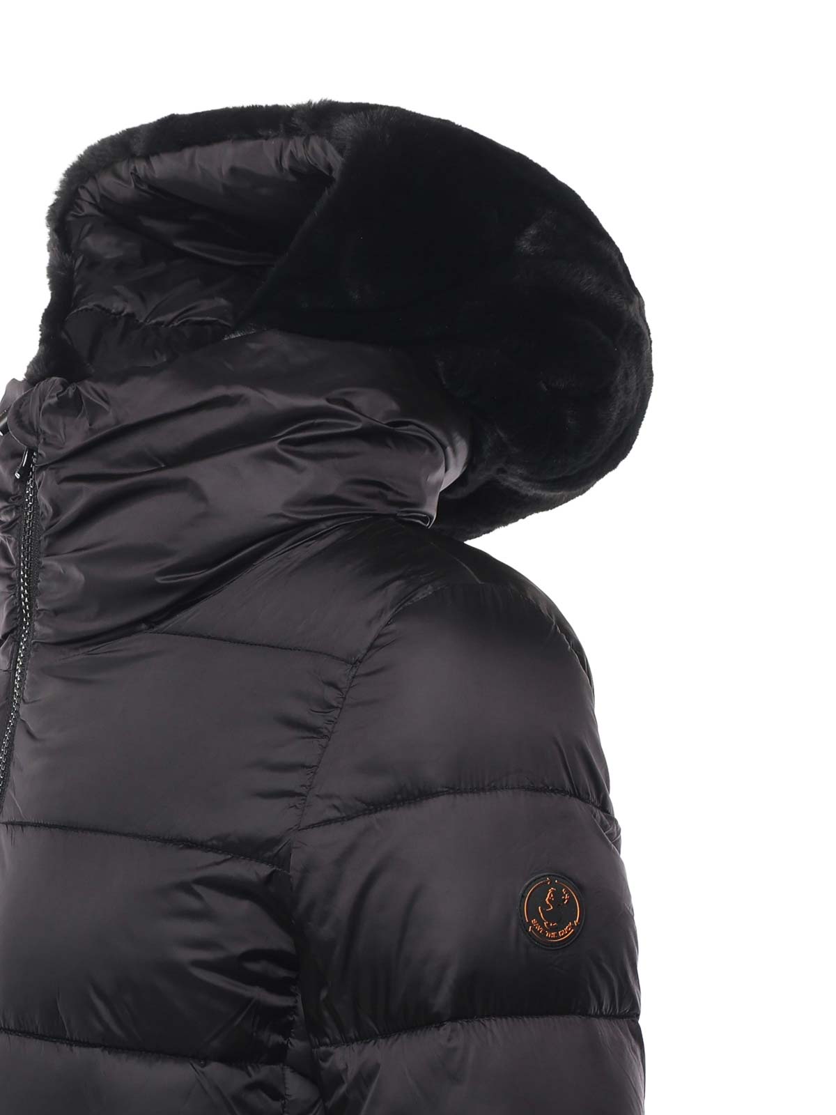 Jade Coat With High Collar D40280WJADE2110000 (SAVE THE DUCK / ダウンジャケット・コート ) | SAVE THE DUCK (セイブ ザ ダック)(1)