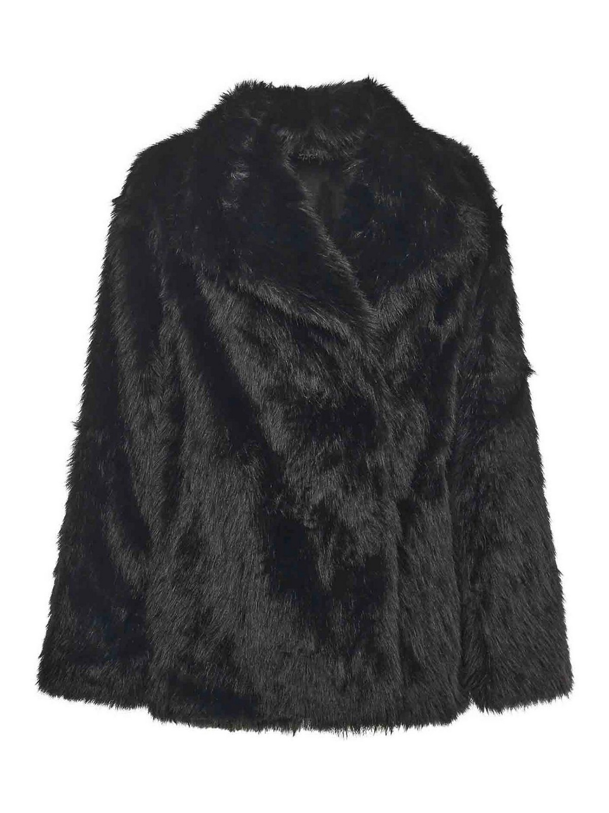 Penny Fur Coat 73C19EX03PENNYNERO (V°73 / レザー&ファージャケット・コート ) | V°73 (ヴィ セッタンタトレ)