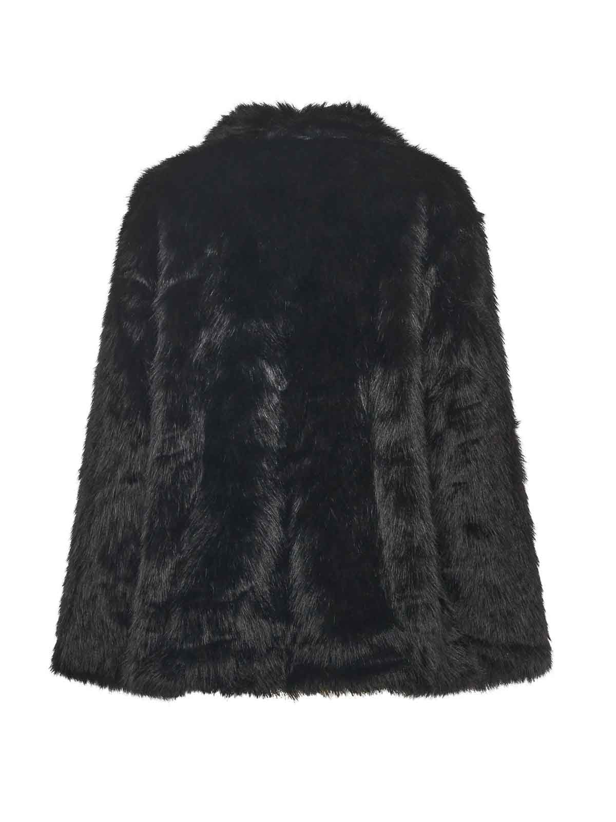 Penny Fur Coat 73C19EX03PENNYNERO (V°73 / レザー&ファージャケット・コート ) | V°73 (ヴィ セッタンタトレ)(2)