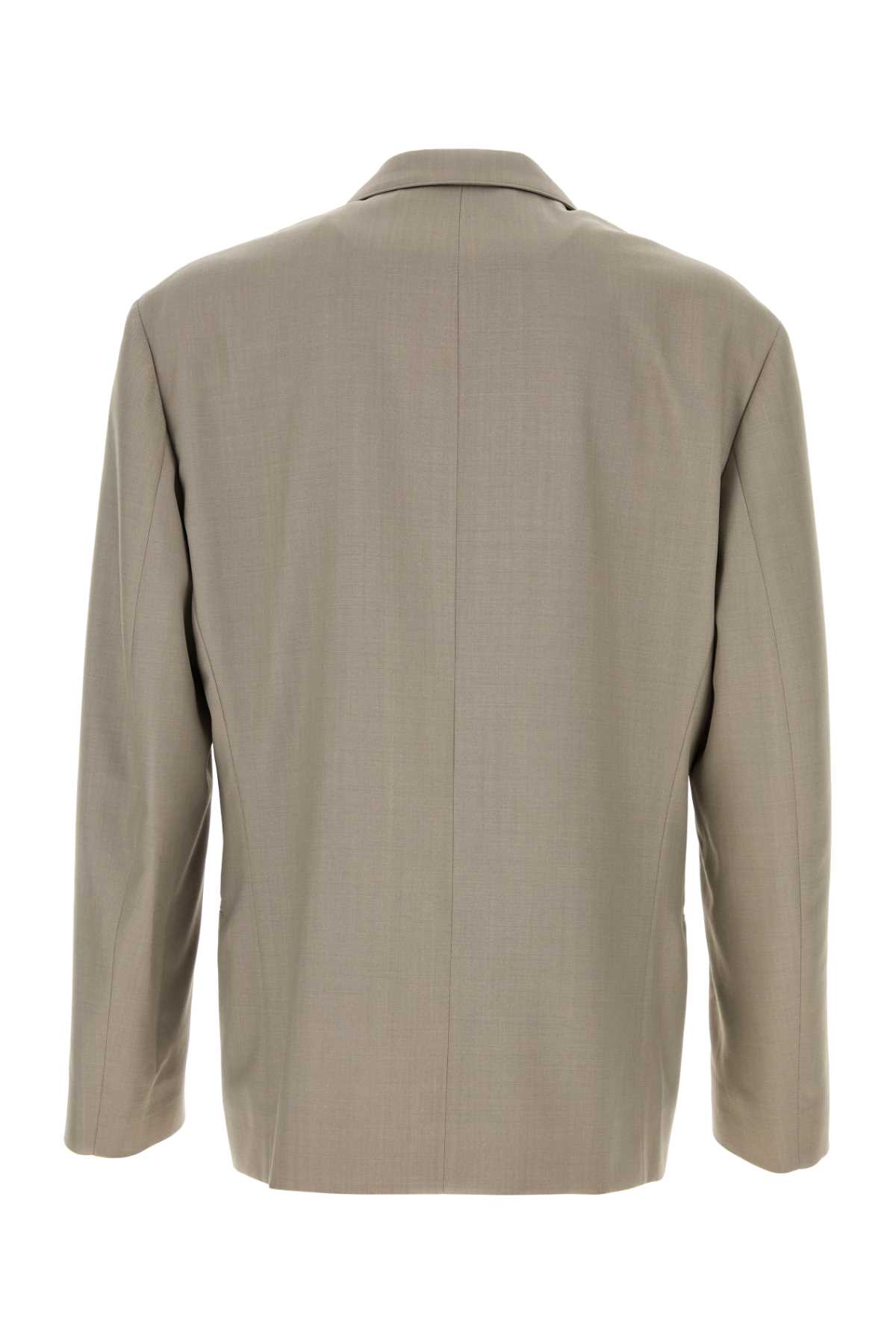 Light grey jersey blazer JA1063LF414BR446 (LEMAIRE / ブレザー・ジャケット ) | LEMAIRE (ルメール)(1)