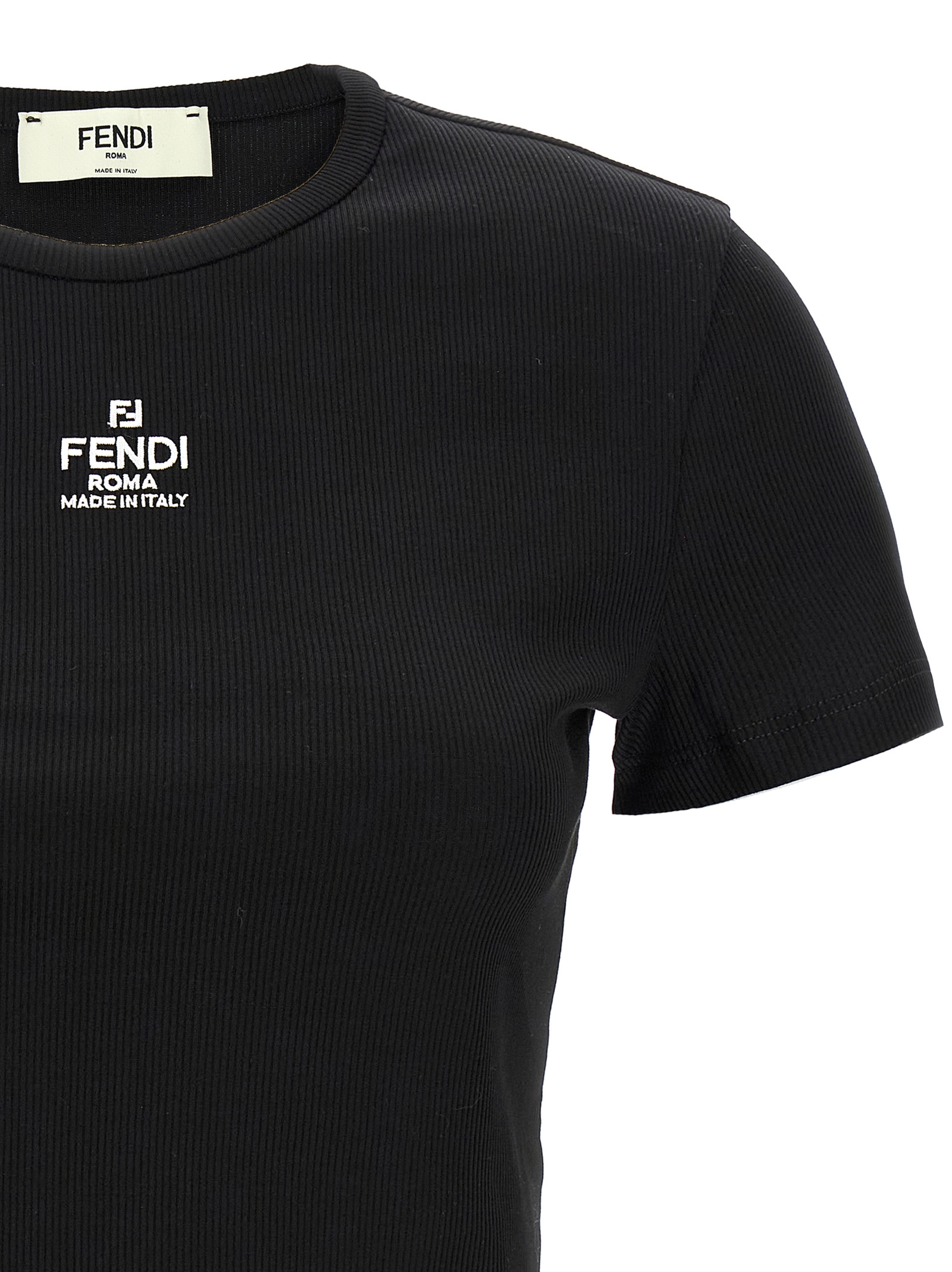 'Fendi' cropped T-shirt FS8110ANQMF0GME (FENDI / タンクトップ・キャミソール ) | FENDI (フェンディ)(2)