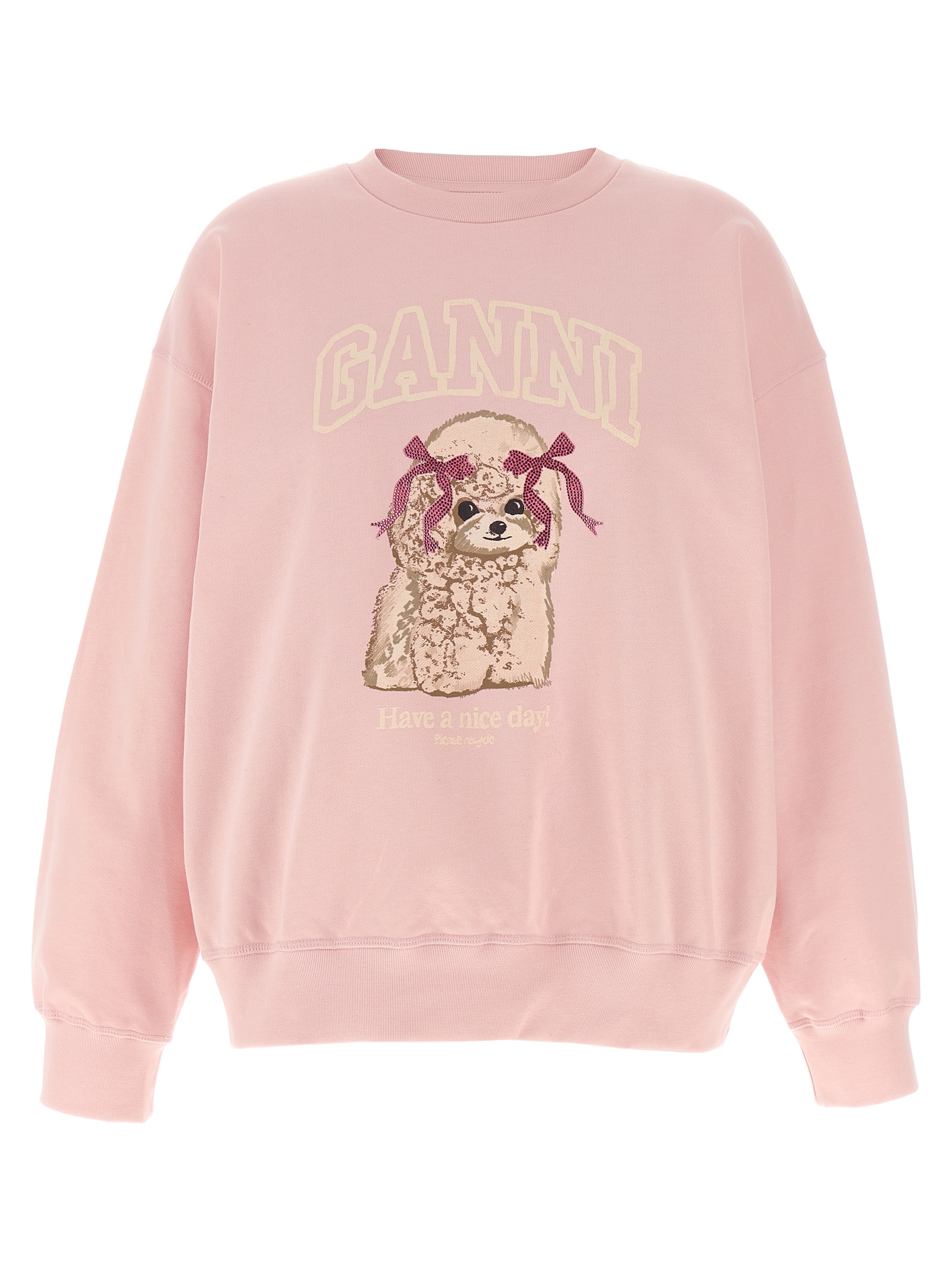Front print sweatshirt A1060026868 (GANNI / スウェット・フーディー ) | GANNI (ガニー)