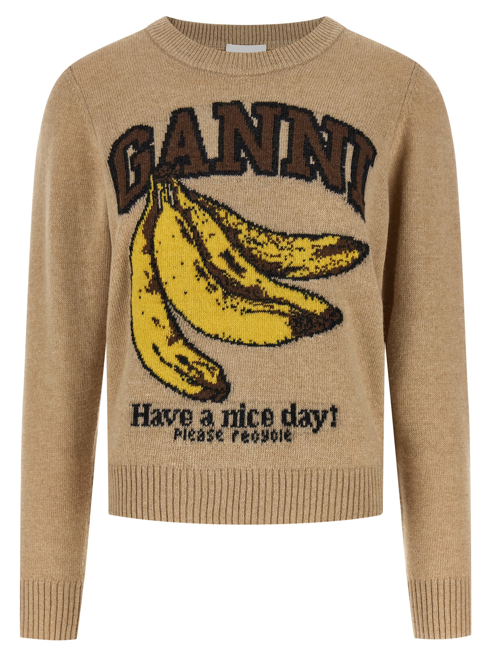 'Banane' sweater A1070265118 (GANNI / ニット・セーター・カーディガン ) | GANNI (ガニー)