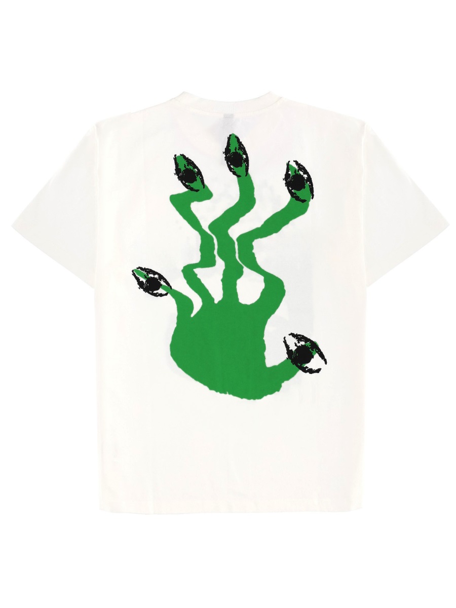 T-SHIRT WITH PRINT NP6001904WHT (No Problemo / Tシャツ・カットソー ) | No Problemo (ノープロブレモ)(1)