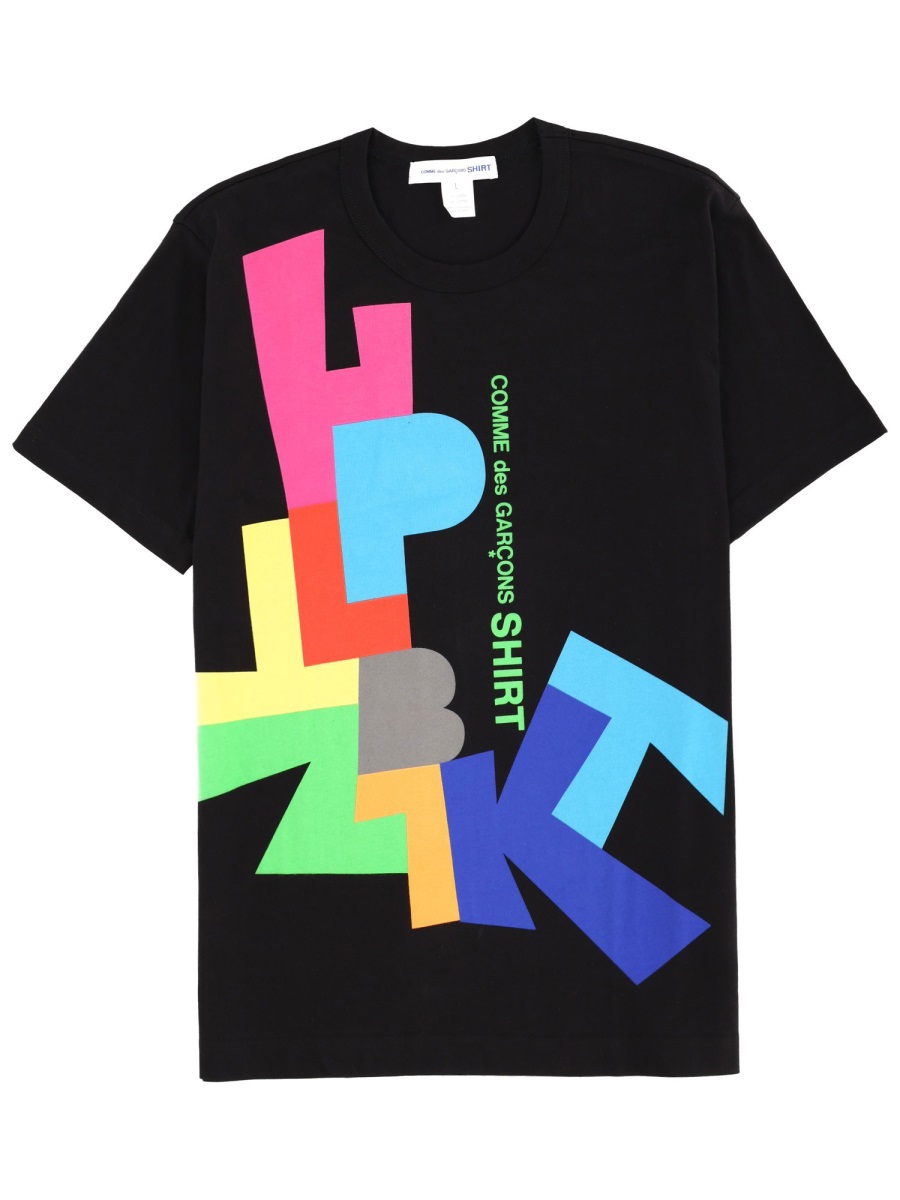 T-SHIRT WITH PRINT FPT0021 (Comme Des Garçons SHIRT / Tシャツ・カットソー ) | Comme Des Garçons SHIRT (コムデギャルソン シャツ)