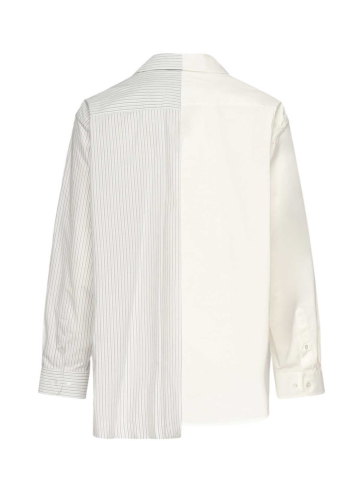 Poplin Shirt With Logo SH0DT0025MTN085961 (MM6 Maison Margiela / シャツ・ブラウス ) | MM6 Maison Margiela (エムエムシックス)(2)