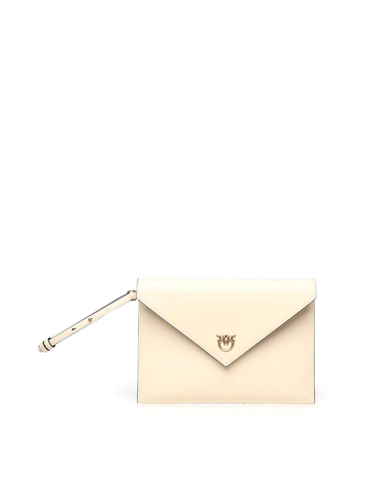 Leather Clutch With Logo 104820A0F1Z14Q (PINKO / クラッチバッグ・ポーチ ) | PINKO (ピンコ)