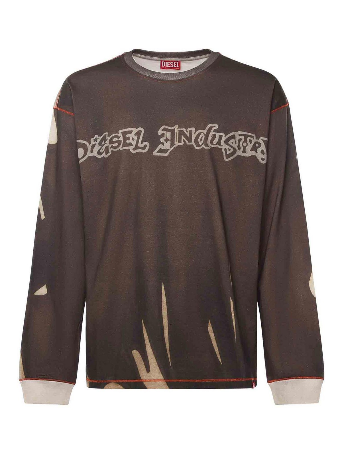 Graffiti Print Sweatshirt A216210BKBY5ENA (Diesel / Tシャツ・カットソー ) | Diesel (ディーゼル)