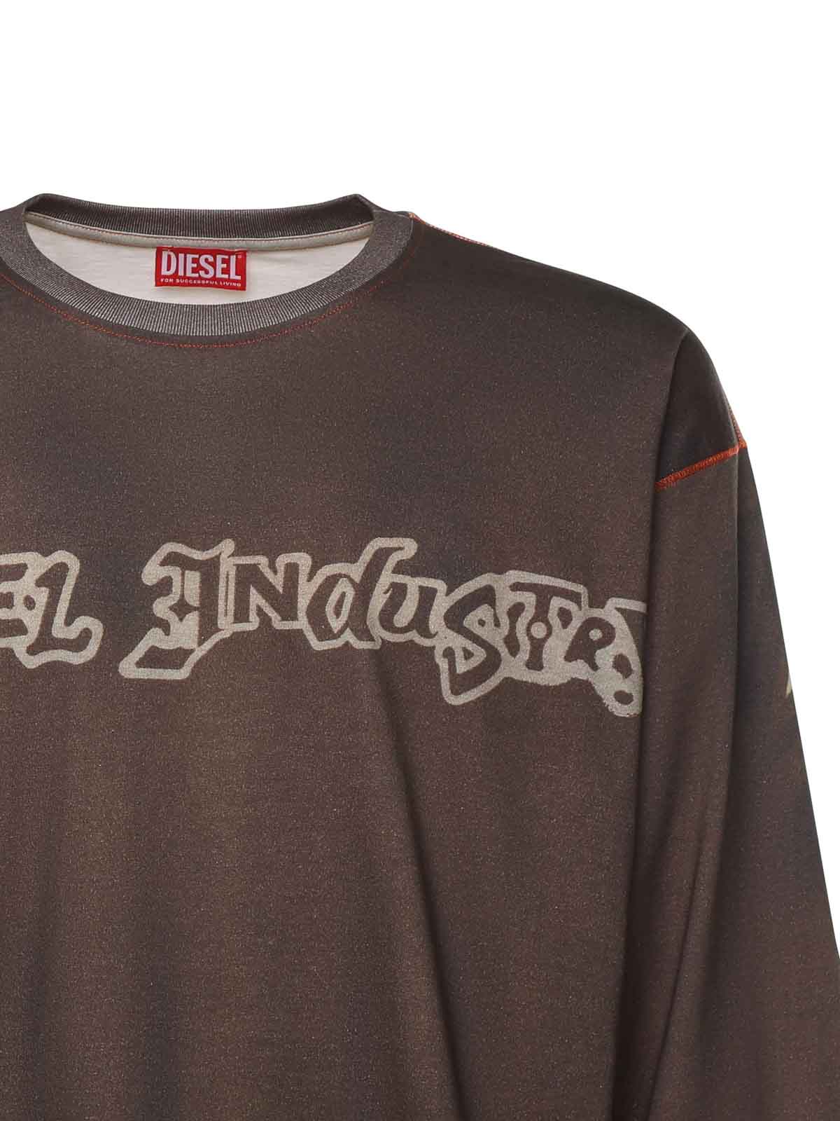 Graffiti Print Sweatshirt A216210BKBY5ENA (Diesel / Tシャツ・カットソー ) | Diesel (ディーゼル)(1)