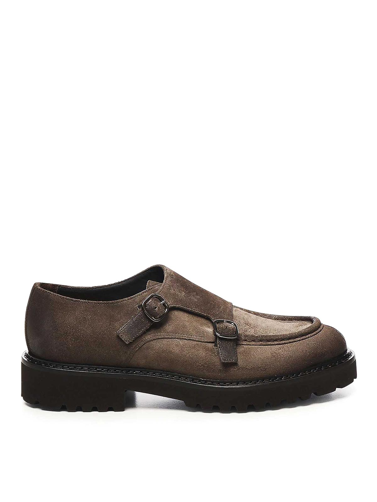 Leather Double-Buckle Loafer DU2738PHILUF205TM39 (DOUCAL'S / ローファー ) | DOUCAL'S (デュカルス)