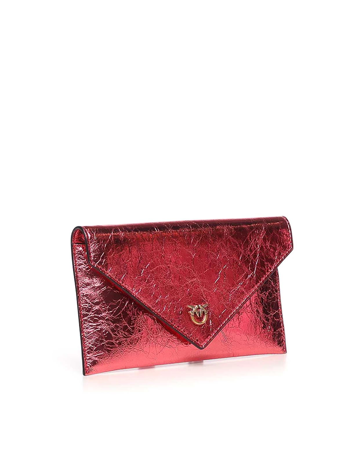 Metallic Leather Pouch With Logo 105347A2OTQ59Q (PINKO / ハンドバッグ・ショルダーバッグ ) | PINKO (ピンコ)(1)