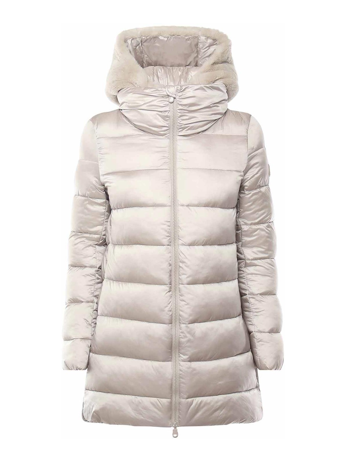 Jade Coat With High Collar D40280WJADE2140019 (SAVE THE DUCK / ダウンジャケット・コート ) | SAVE THE DUCK (セイブ ザ ダック)