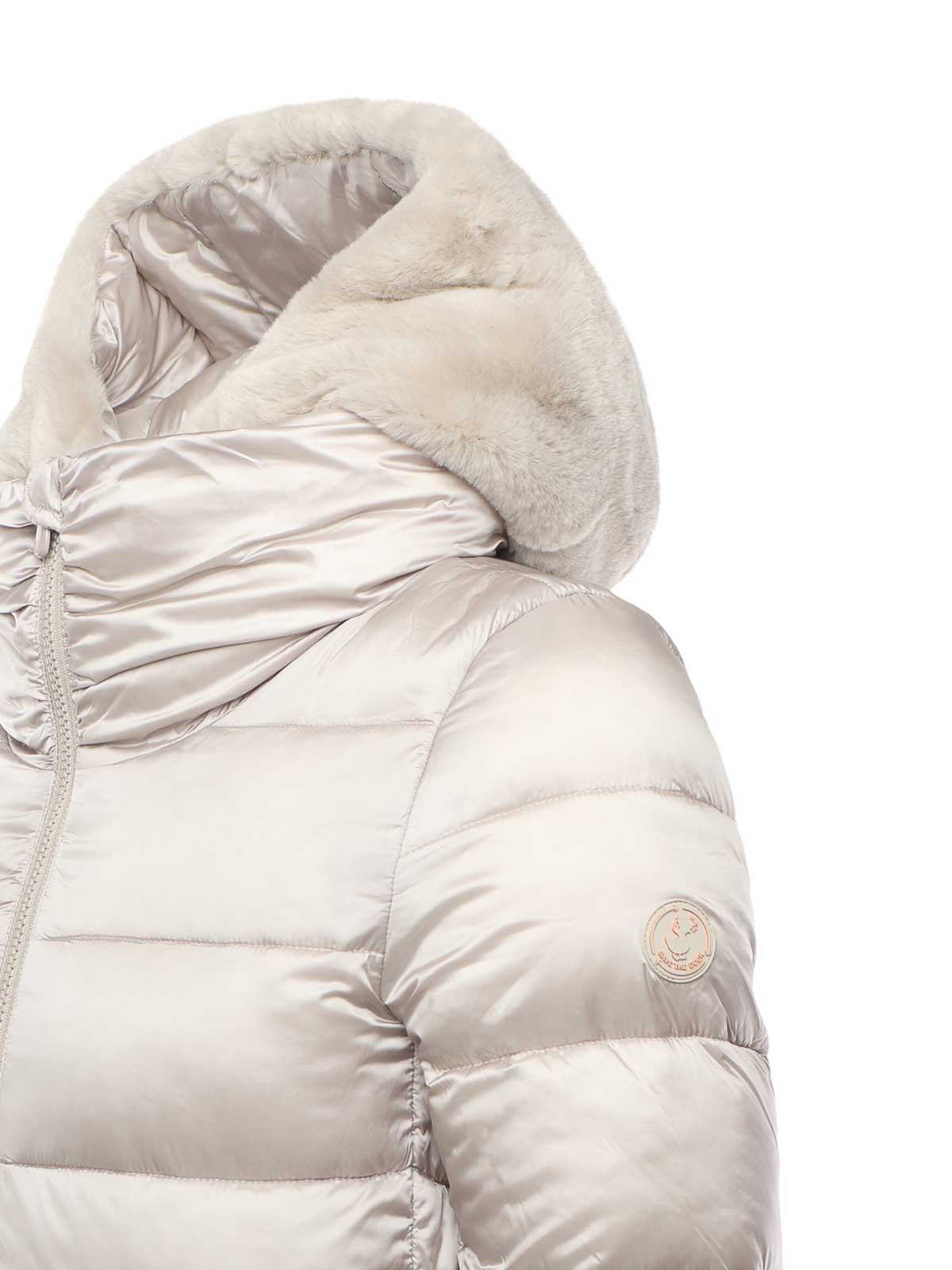 Jade Coat With High Collar D40280WJADE2140019 (SAVE THE DUCK / ダウンジャケット・コート ) | SAVE THE DUCK (セイブ ザ ダック)(1)