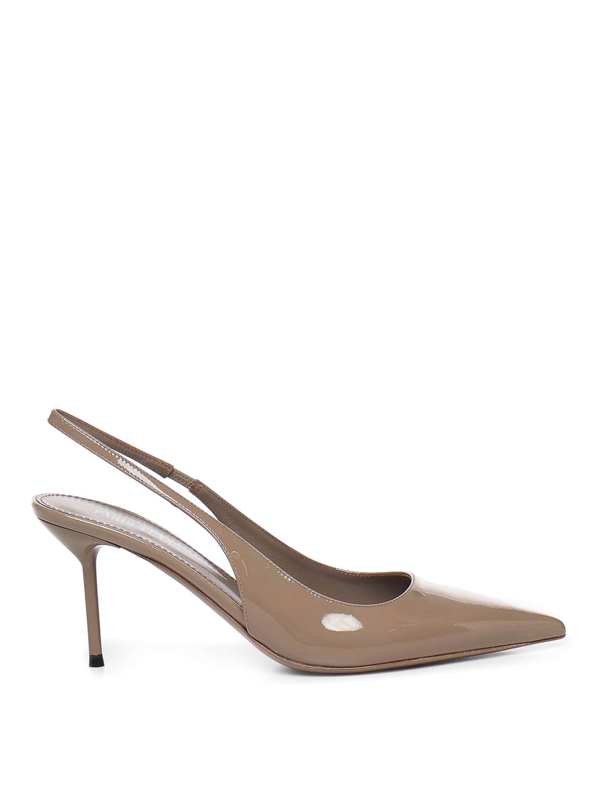 Lidia Patent Leather Slingbacks PX1635XVN01TAUPE (PARIS TEXAS / サンダル ) | PARIS TEXAS (パリ テキサス)