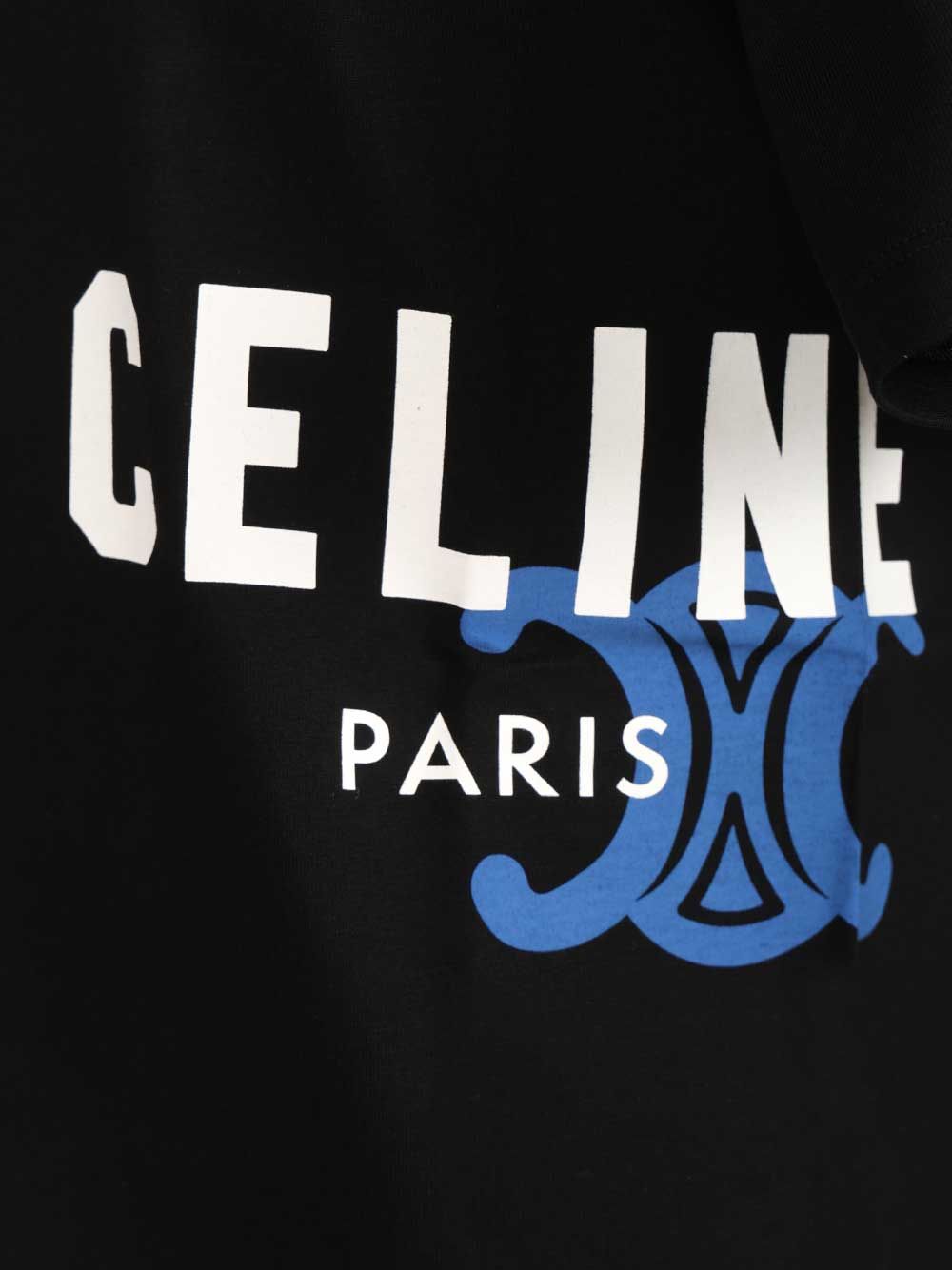 RELAXED T-SHIRT COTTON JERSEY RX0HV1242GDU0 (CELINE / Tシャツ・カットソー ) | CELINE (セリーヌ)(3)