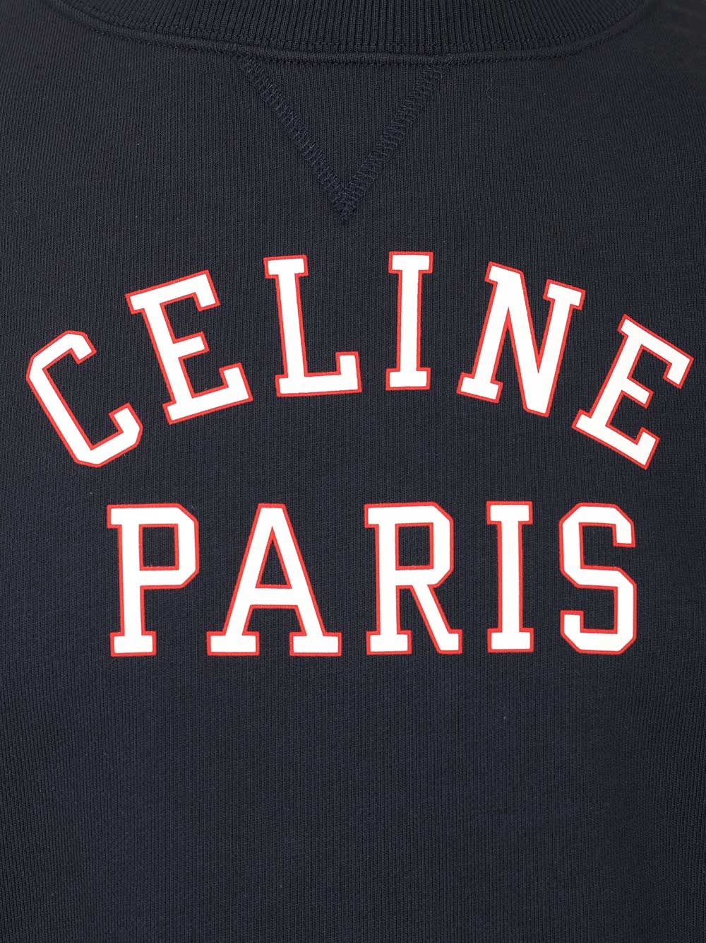 RELAXED SWEATSHIRT COTTON FLEECE RY0S1510Z07RV (CELINE / スウェット・フーディー ) | CELINE (セリーヌ)(3)
