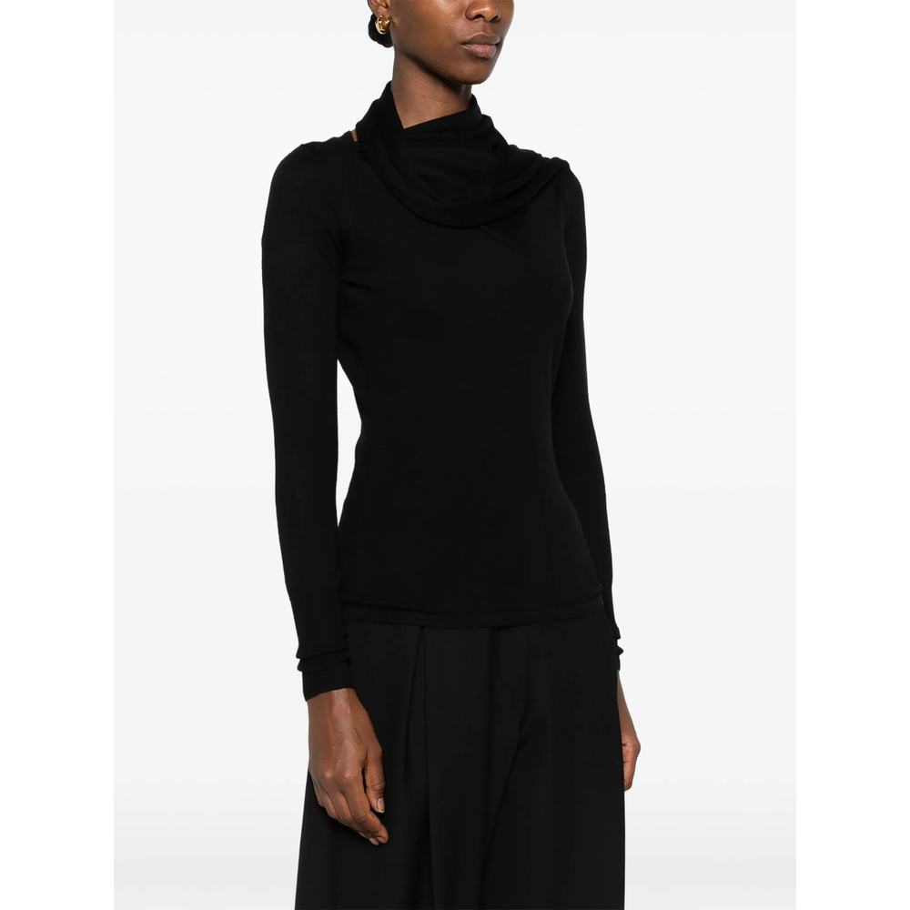 Sweater Mark Kenly Domino Tan 2612183303KEZIAHBLACK (MKDT STUDIO / ニット・セーター・カーディガン ) | MKDT STUDIO (マーク ケンリー ドミノ タン)(3)