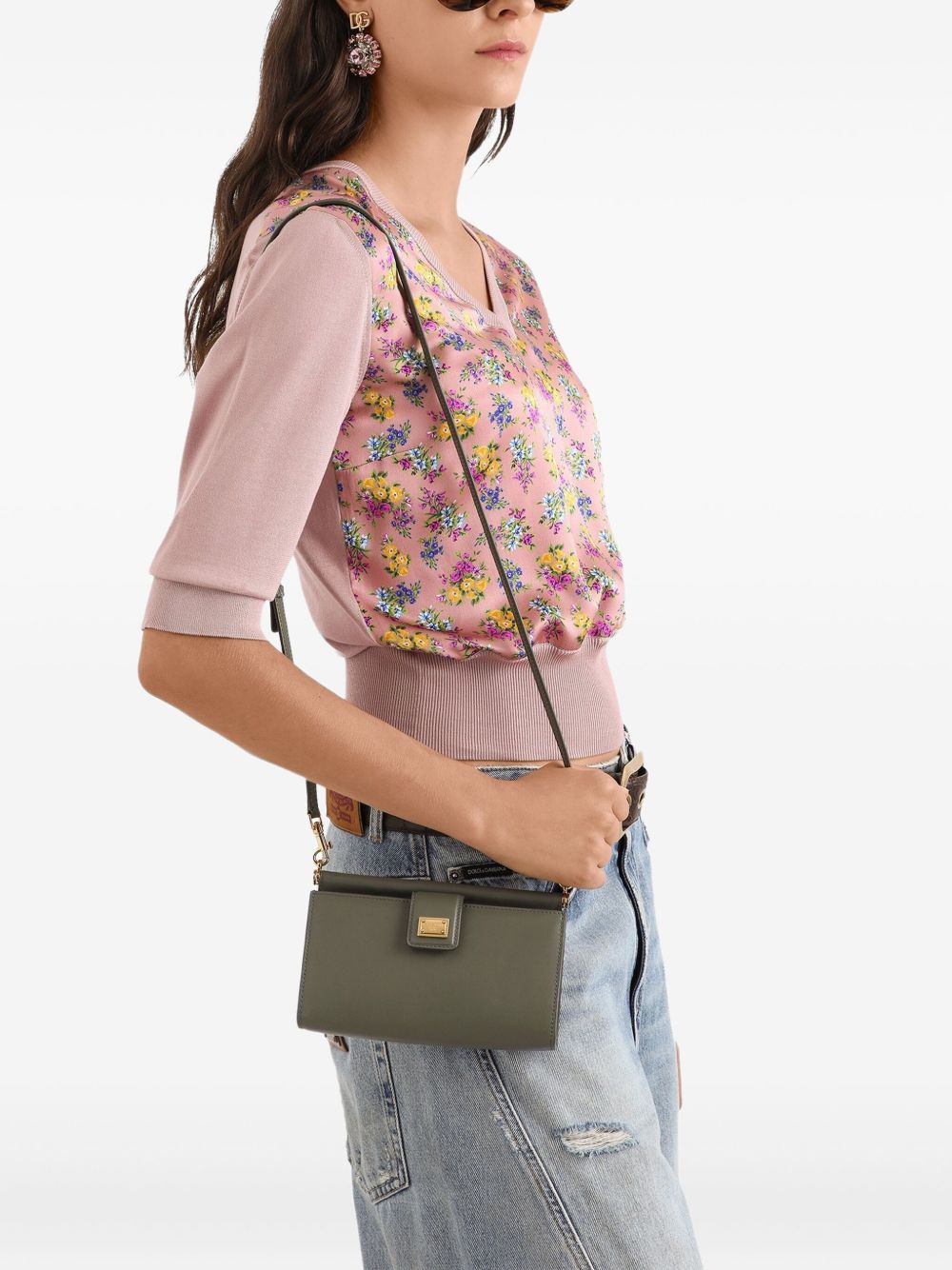 Dolce & Gabbana Bags.. Green BI3367A9S2580560 (Dolce & Gabbana / ハンドバッグ・ショルダーバッグ ) | Dolce & Gabbana (ドルチェガッバーナ)(1)