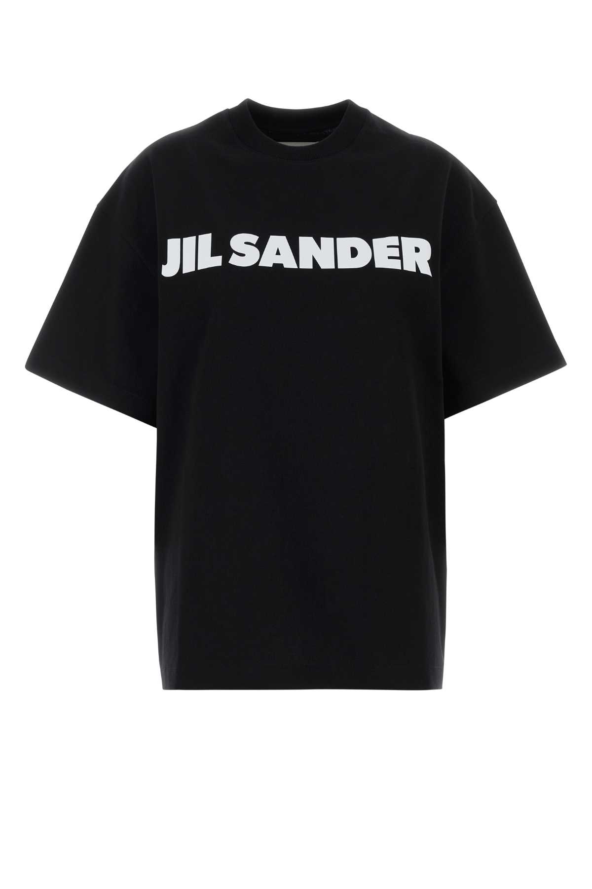 Black cotton t-shirt J03GC0137J45317001 (Jil Sander / Tシャツ・カットソー ) | Jil Sander (ジルサンダー)