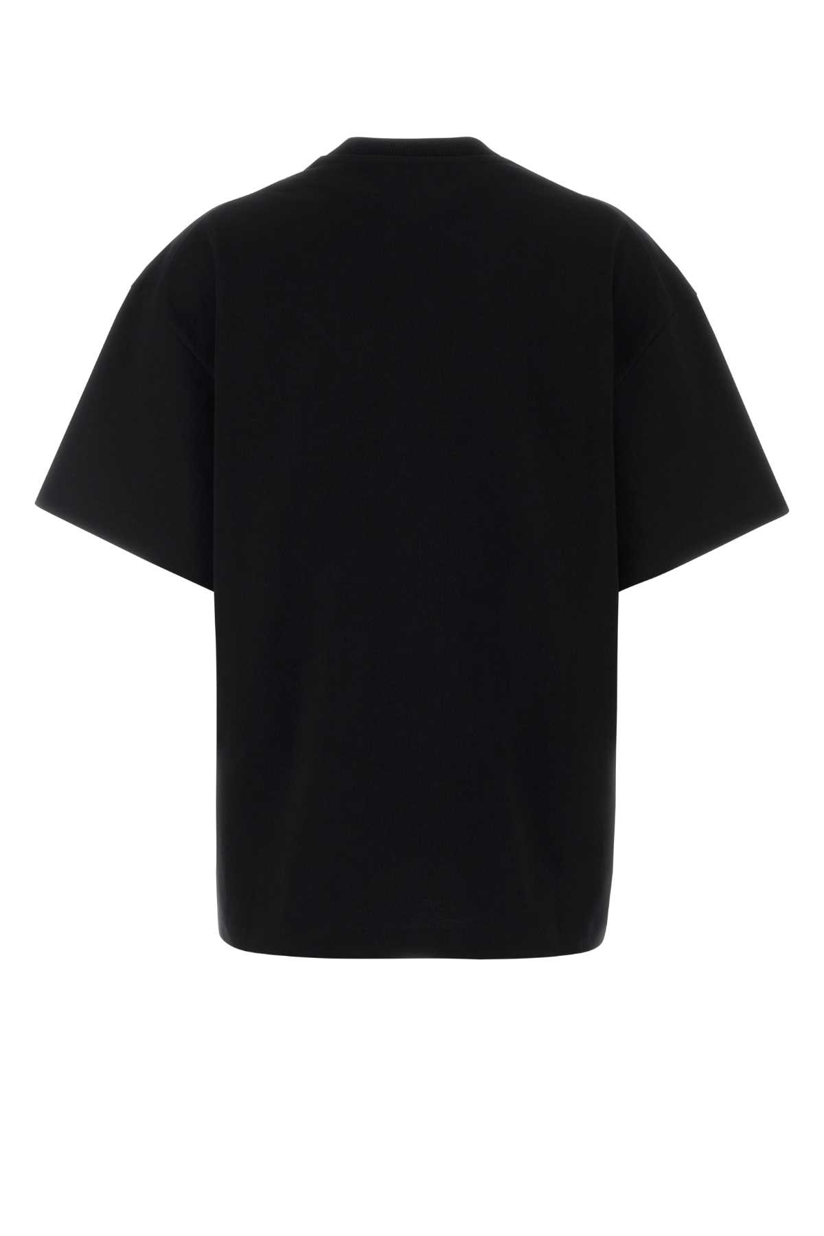 Black cotton t-shirt J03GC0137J45317001 (Jil Sander / Tシャツ・カットソー ) | Jil Sander (ジルサンダー)(1)