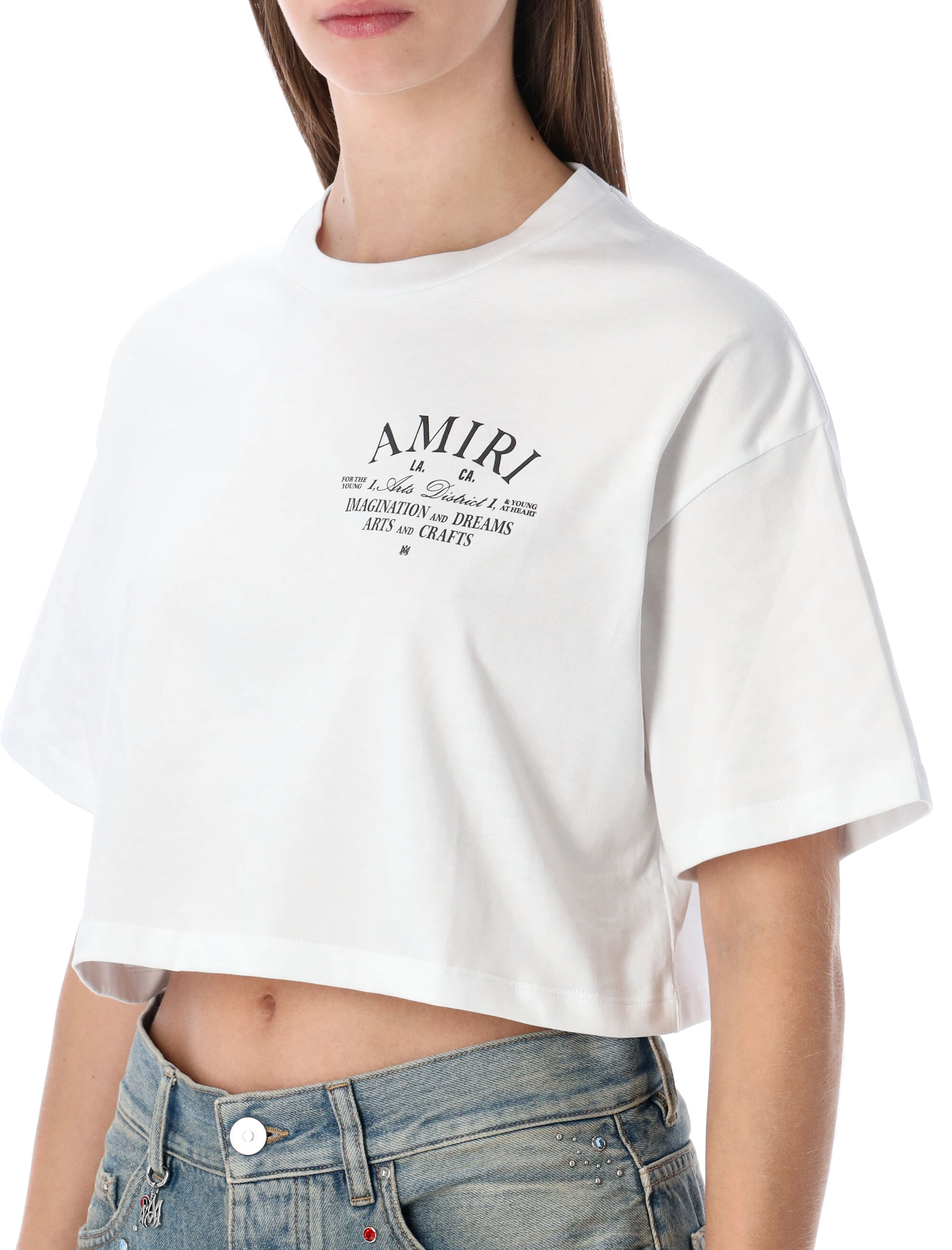 Amiri T-shirts and Polos White AWJYTE1034100 (AMIRI / Tシャツ・カットソー ) | AMIRI (アミリ)(2)
