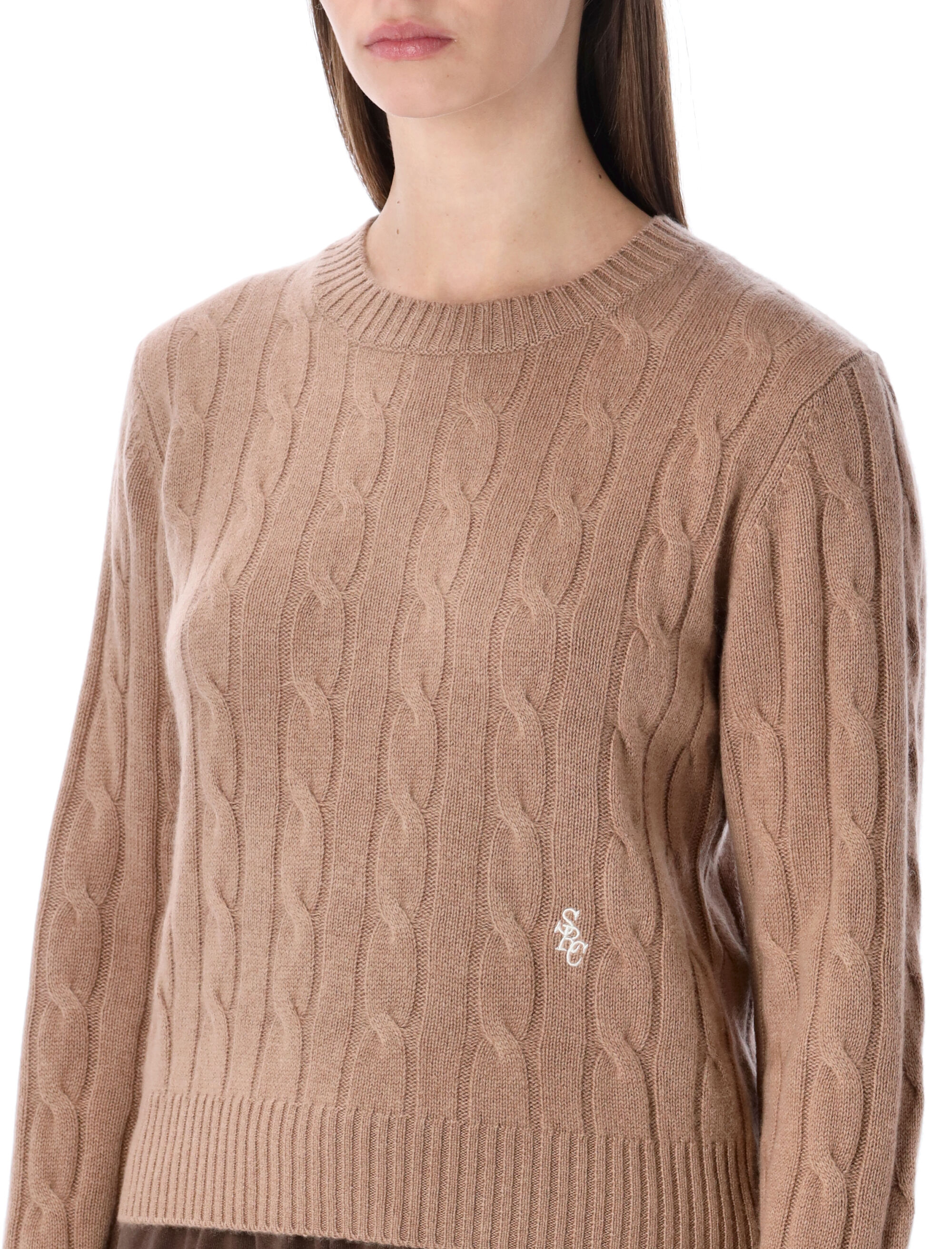SPORTY & RICH Sweaters Brown WS06665302BE028 (Sporty & Rich / ニット・セーター・カーディガン ) | Sporty & Rich (スポーティアンドリッチ)(2)
