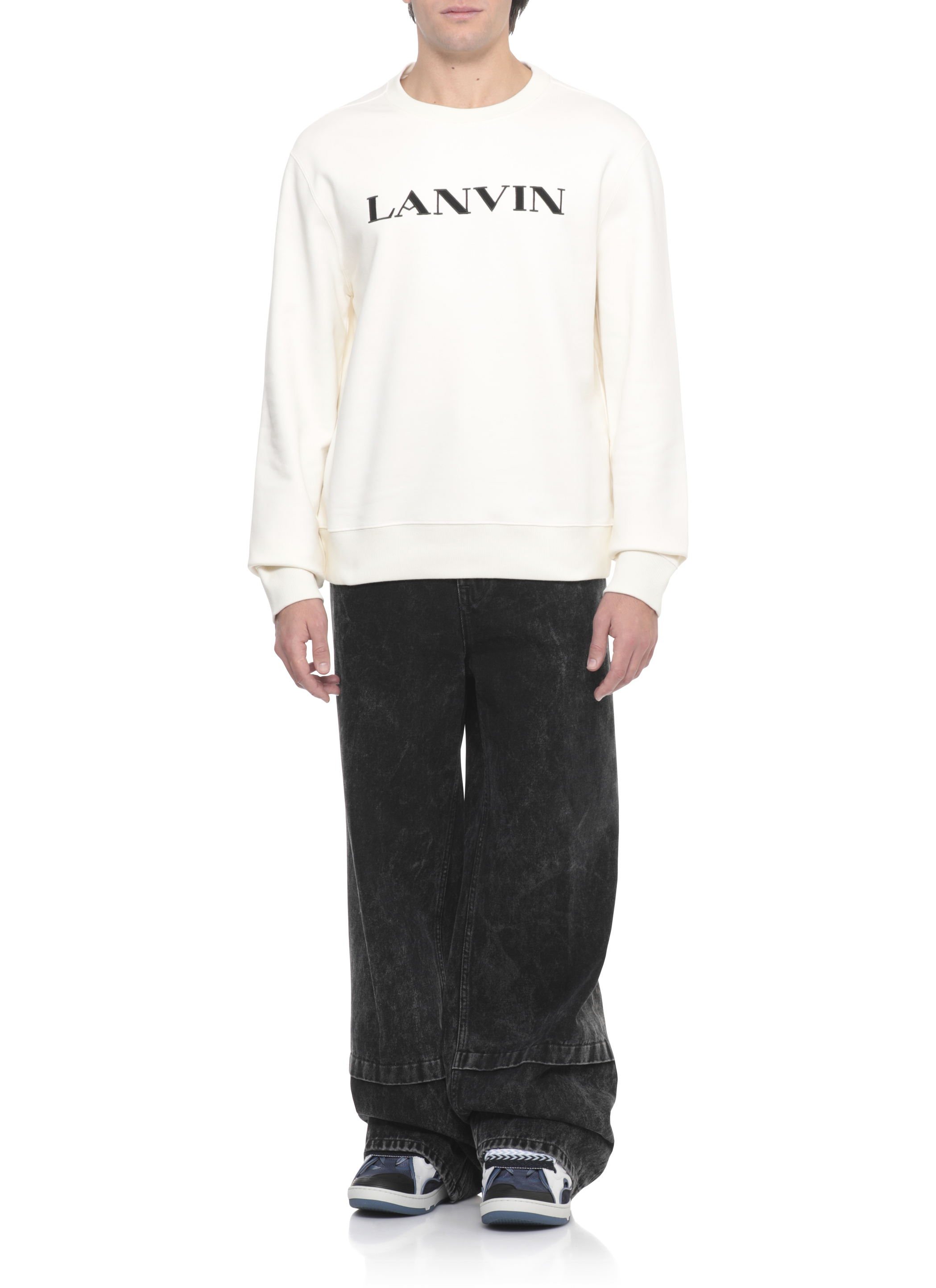 Lanvin Sweaters Ivory RMSS0001F300H25020 (LANVIN / スウェット・フーディー ) | LANVIN (ランバン)(2)