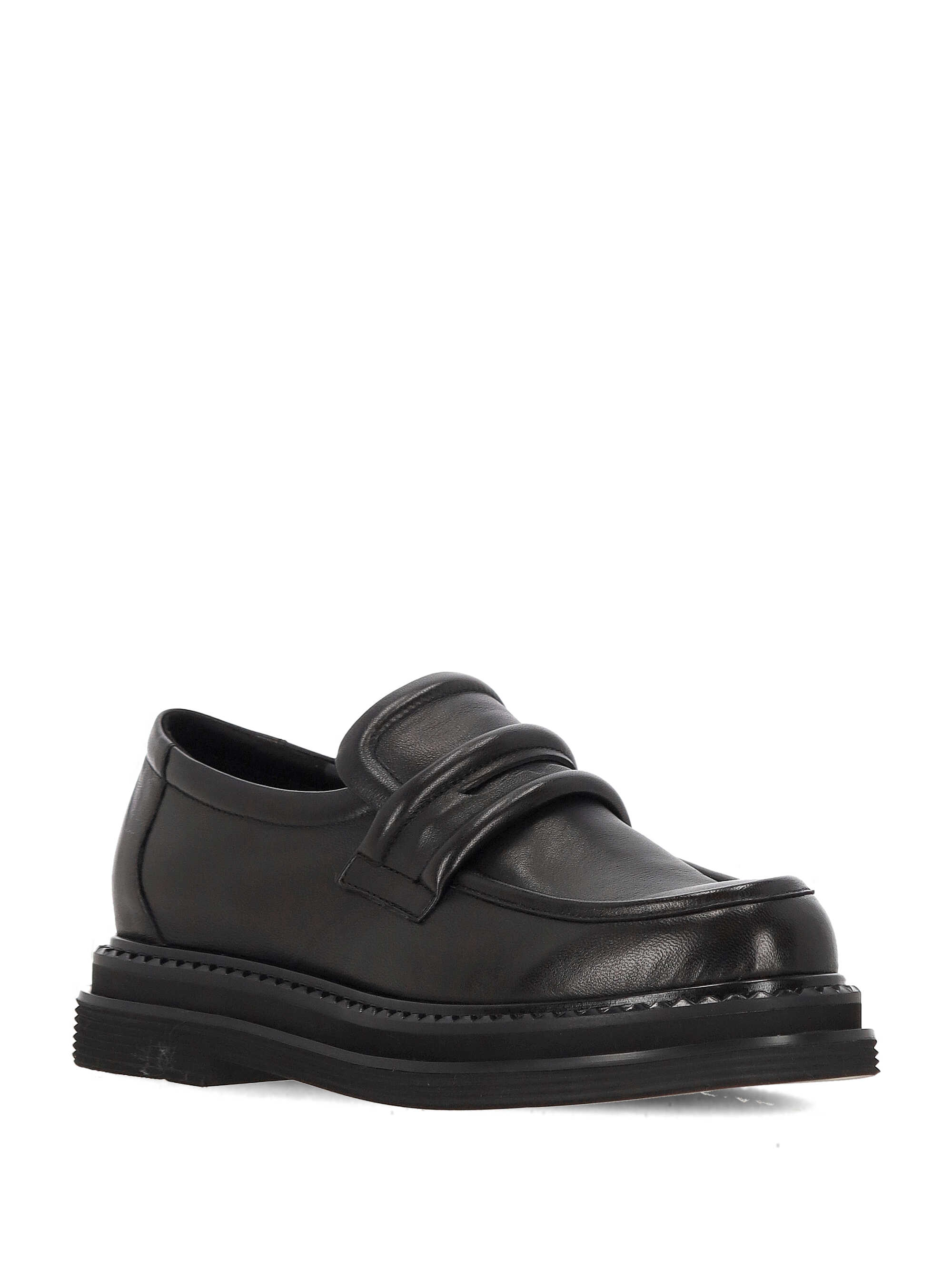 BRUNO PREMI Flat shoes Black BM3202XBLACK (BRUNO PREMI / ローファー ) | BRUNO PREMI (ブルーノ プレミ)(1)