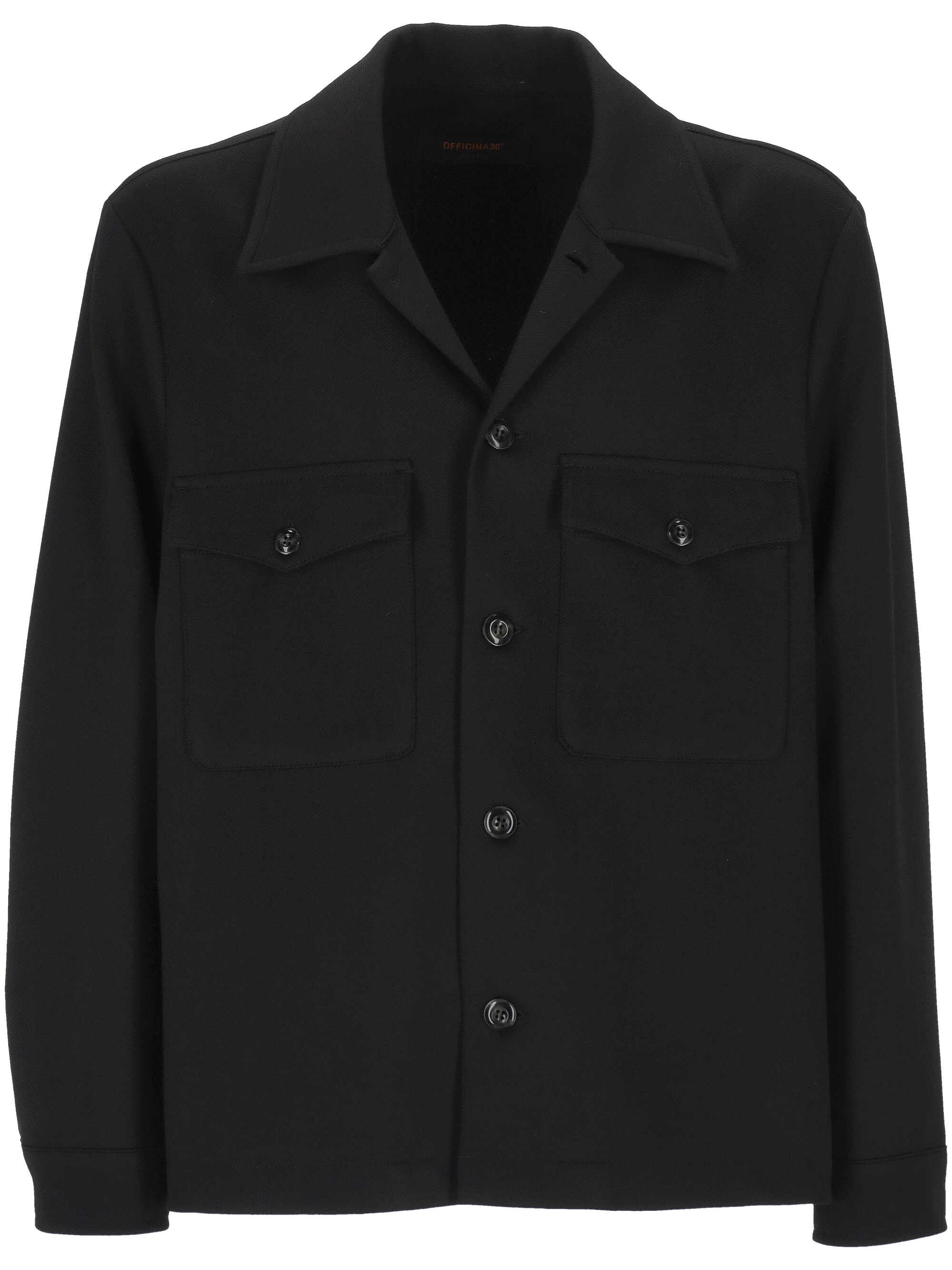 Officina36 Jackets Black 0768900373NERO (OFFICINA36 / カジュアルジャケット ) | OFFICINA36 (オフィチーナ トレンタセイ)