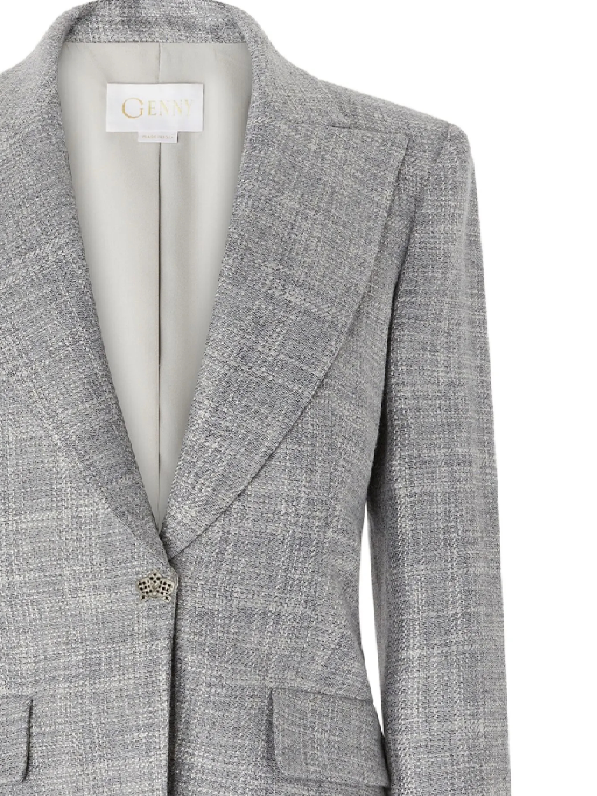 Genny Jackets Light Grey 79AAQ509N0615825 (GENNY / ブレザー・ジャケット ) | GENNY (ジェニー)(1)