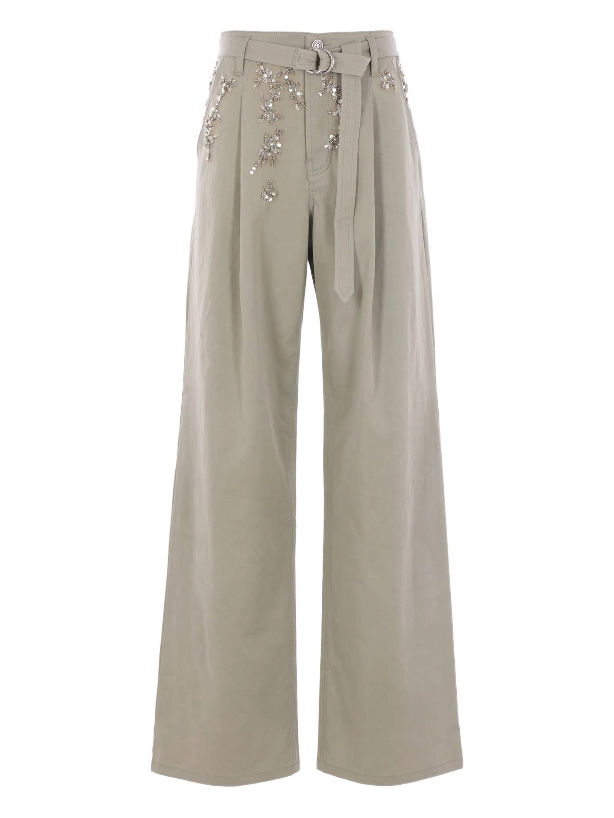 Ermanno Scervino Trousers D477P705APPCQ70613 (ERMANNO SCERVINO / パンツ ) | ERMANNO SCERVINO (エルマンノ シェルヴィーノ)