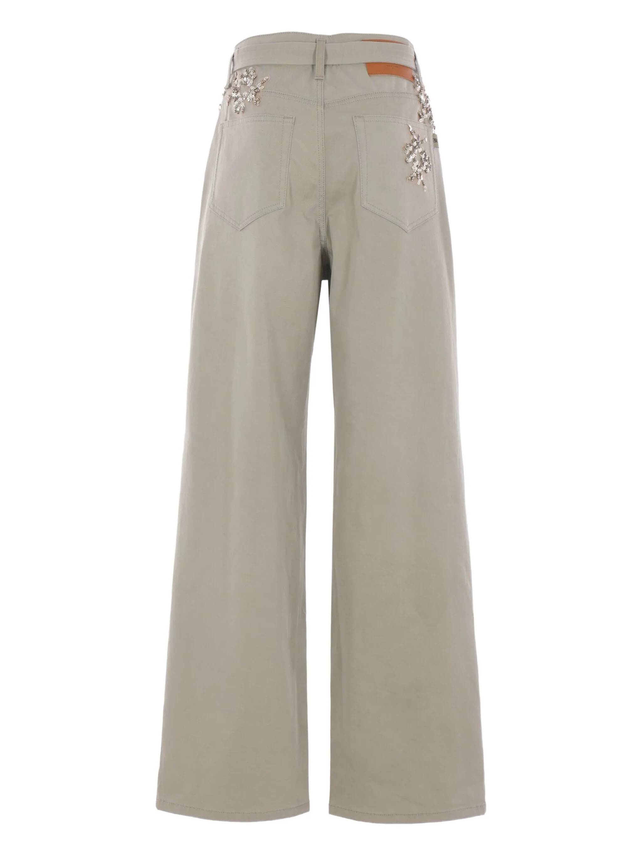 Ermanno Scervino Trousers D477P705APPCQ70613 (ERMANNO SCERVINO / パンツ ) | ERMANNO SCERVINO (エルマンノ シェルヴィーノ)(2)