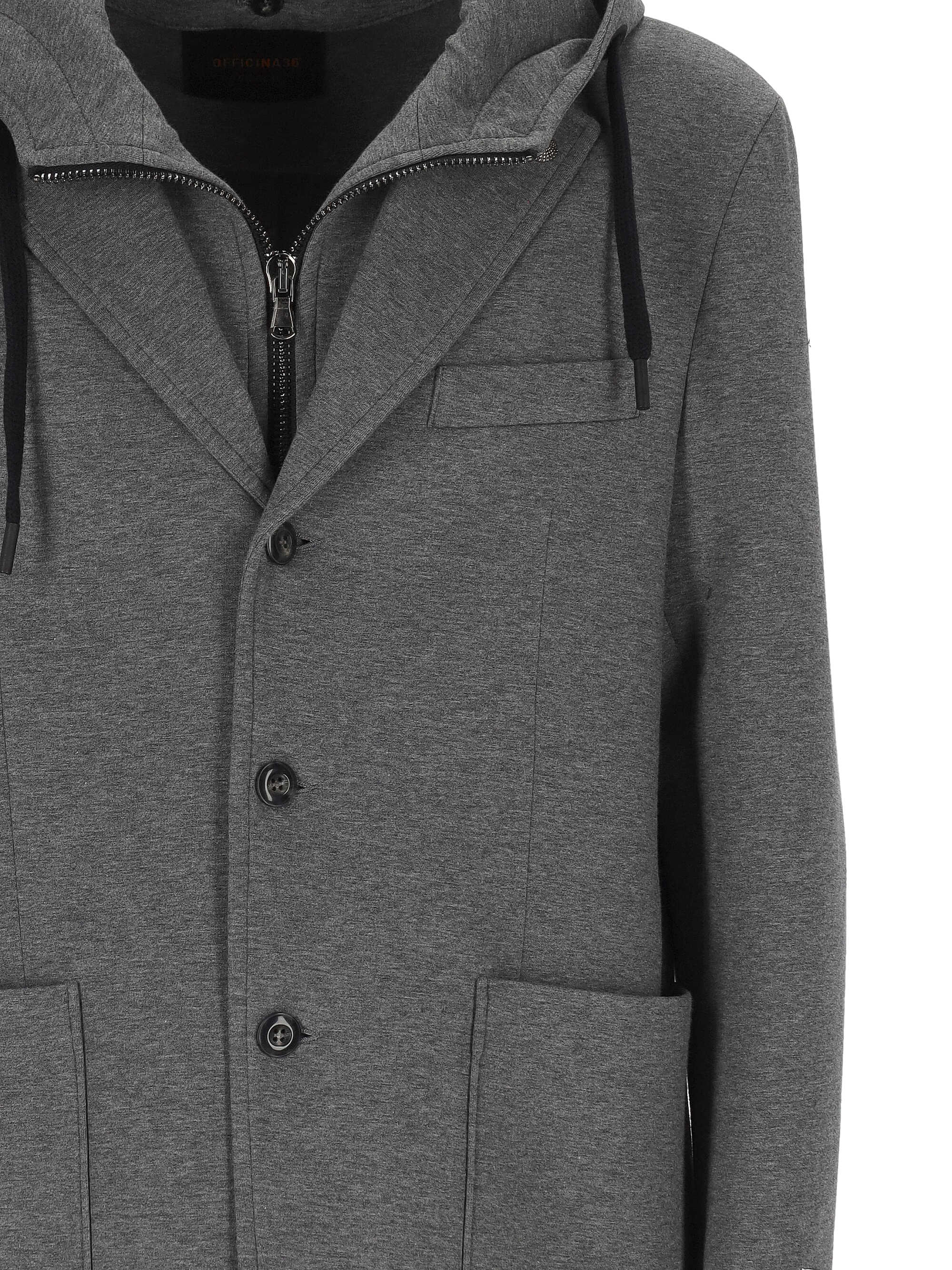 Officina36 Jackets Grey 0156000355GRIGIO (OFFICINA36 / ブレザー・ジャケット ) | OFFICINA36 (オフィチーナ トレンタセイ)(1)