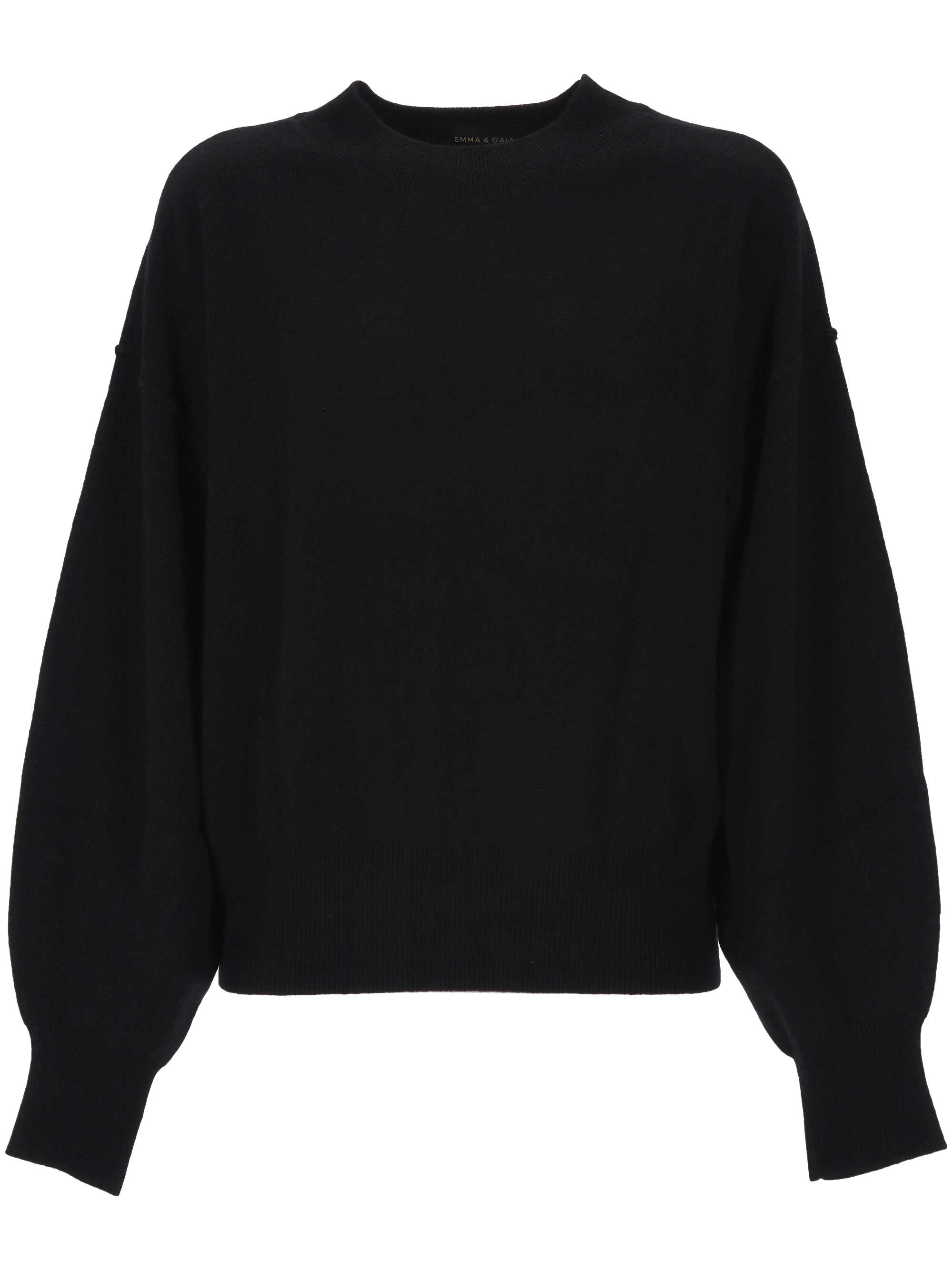 Emma&gaia Sweaters Black 45M7422 (EMMA & GAIA / ニット・セーター・カーディガン ) | EMMA & GAIA (エマ アンド ガイア)