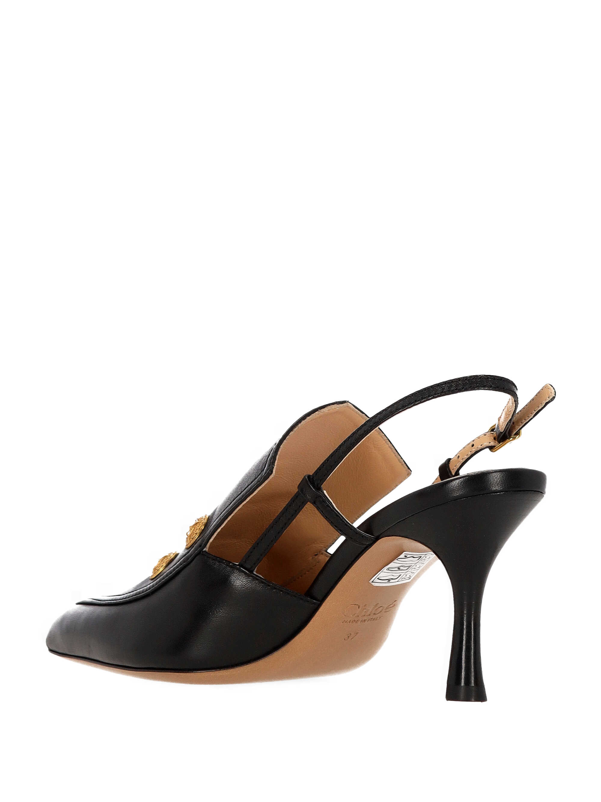 Chloè With Heel Black 25W14PUT001 (Chloé / パンプス・ハイヒール ) | Chloé (クロエ)(2)