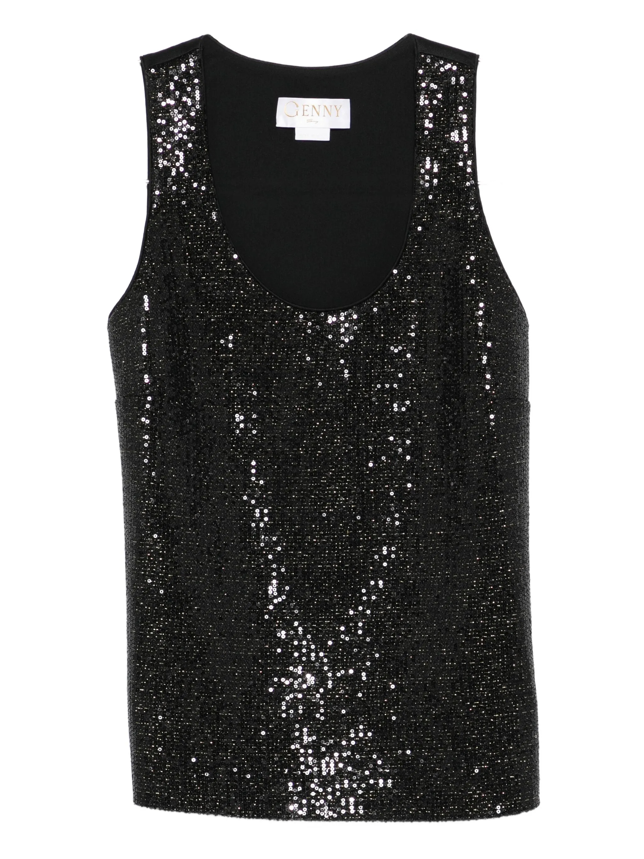 Genny Top Black 79AAM600N0657899 (GENNY / タンクトップ・キャミソール ) | GENNY (ジェニー)